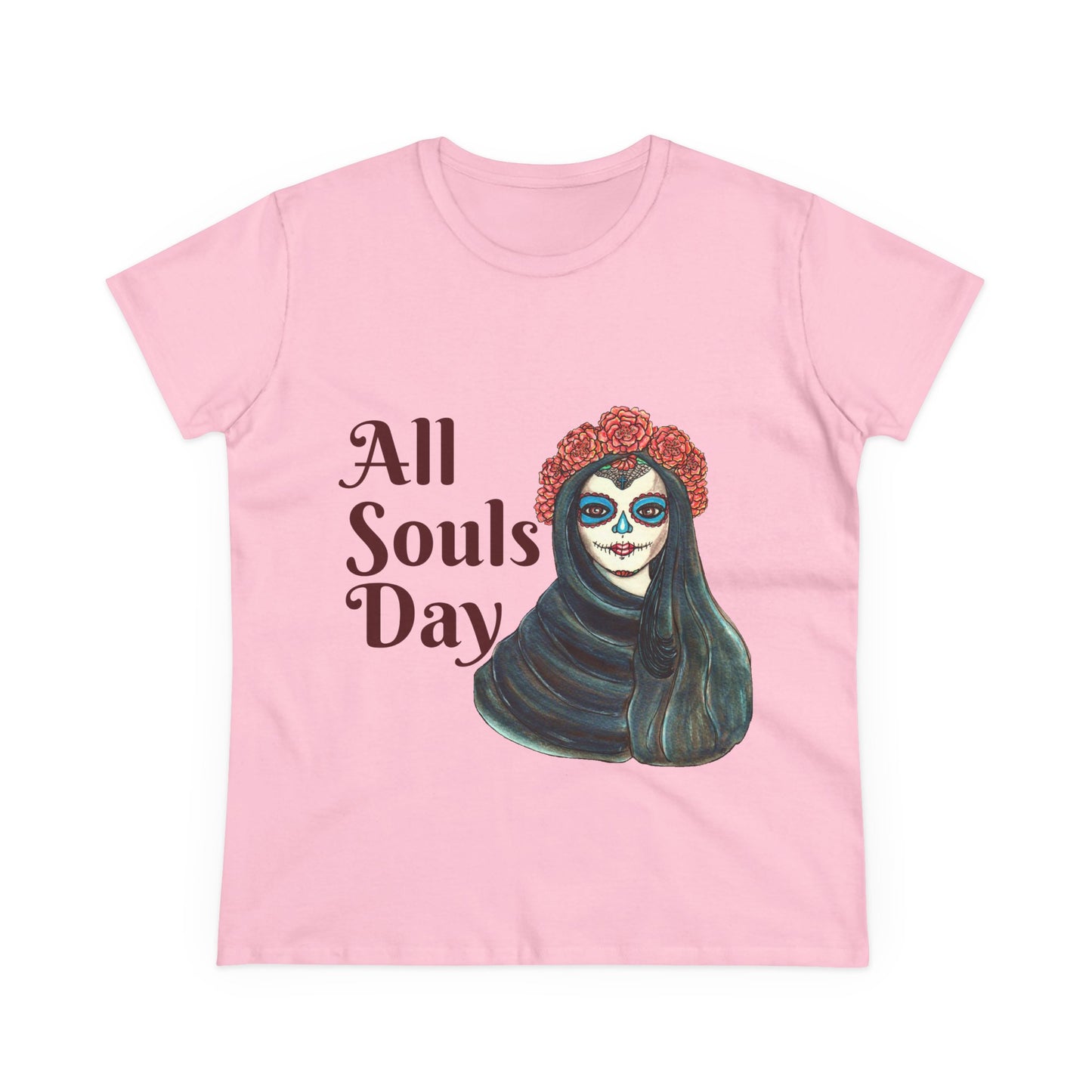All Souls Day Women's Midweight Cotton Tee