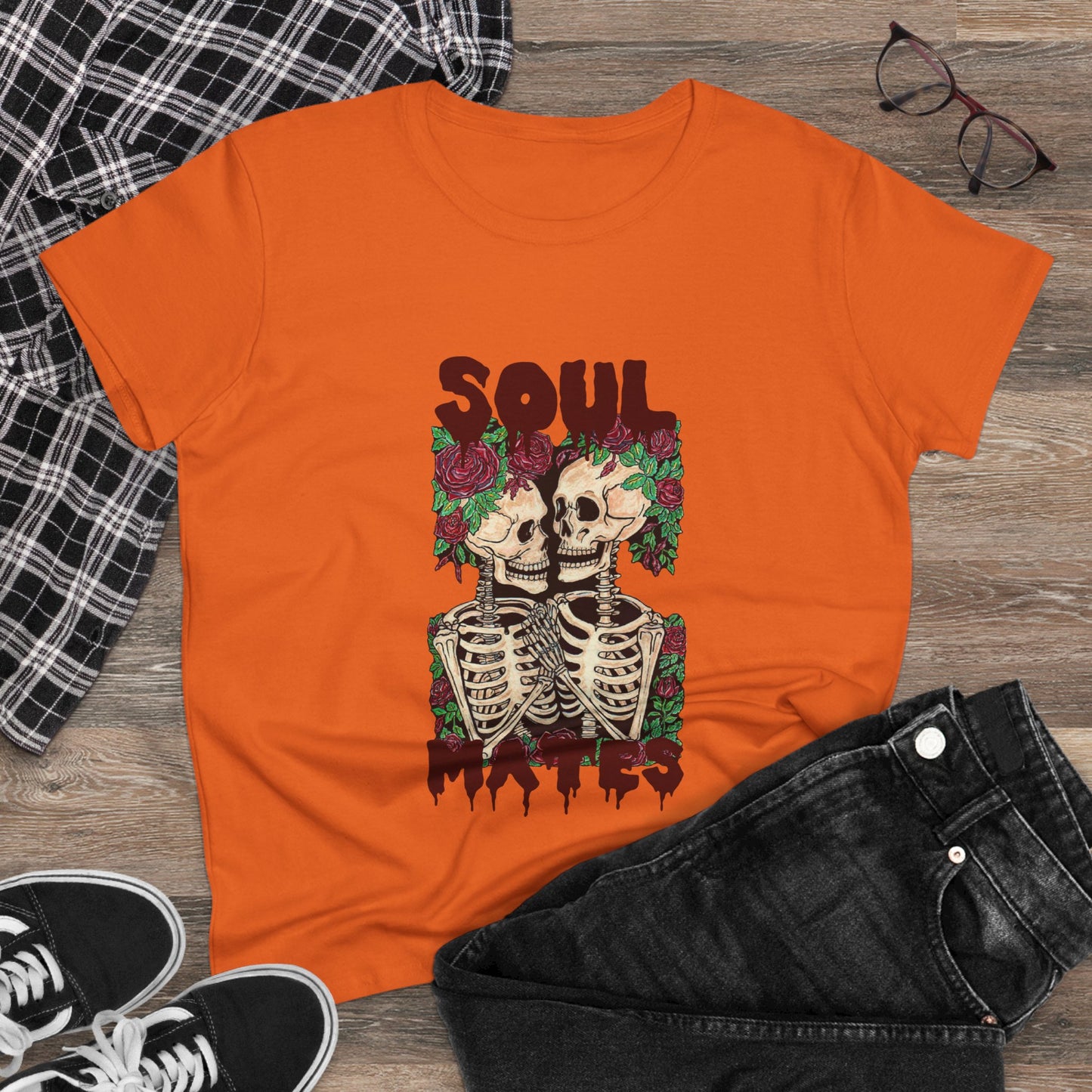 Soul Mates Women's Midweight Cotton Tee