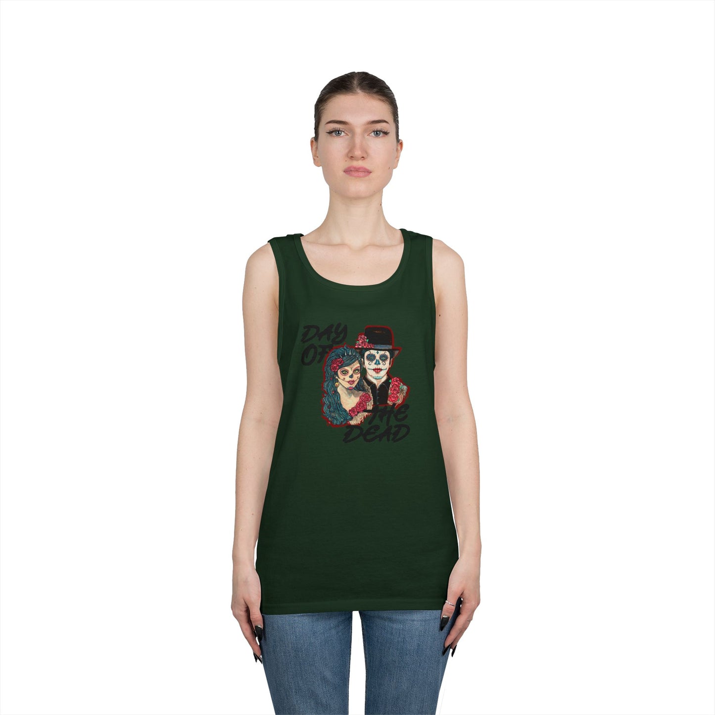Day of the Dead Unisex Heavy Cotton Tank Top