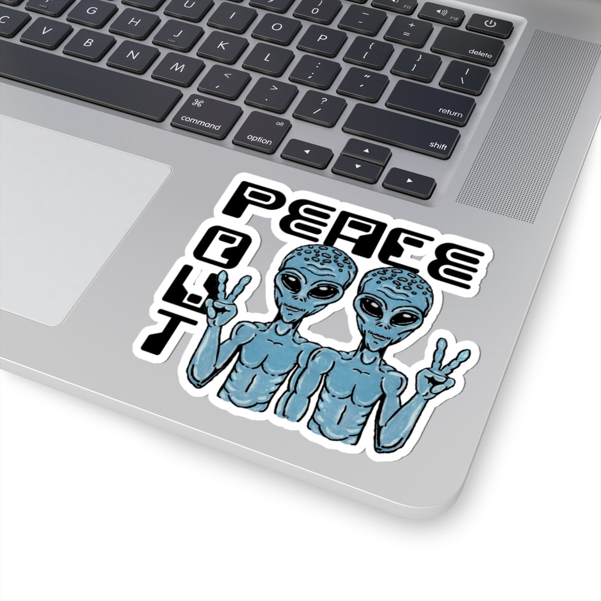 Peace Out Kiss-Cut Stickers