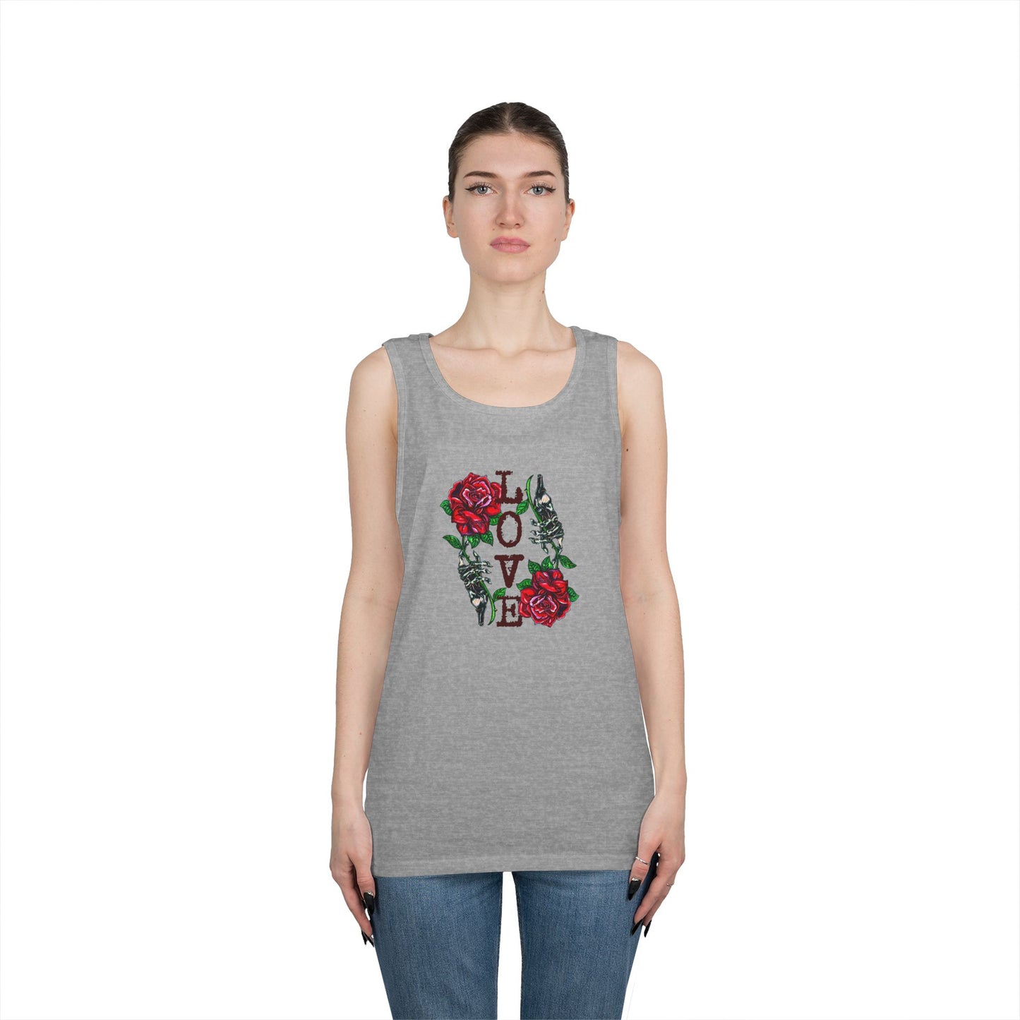 Love Unisex Heavy Cotton Tank Top