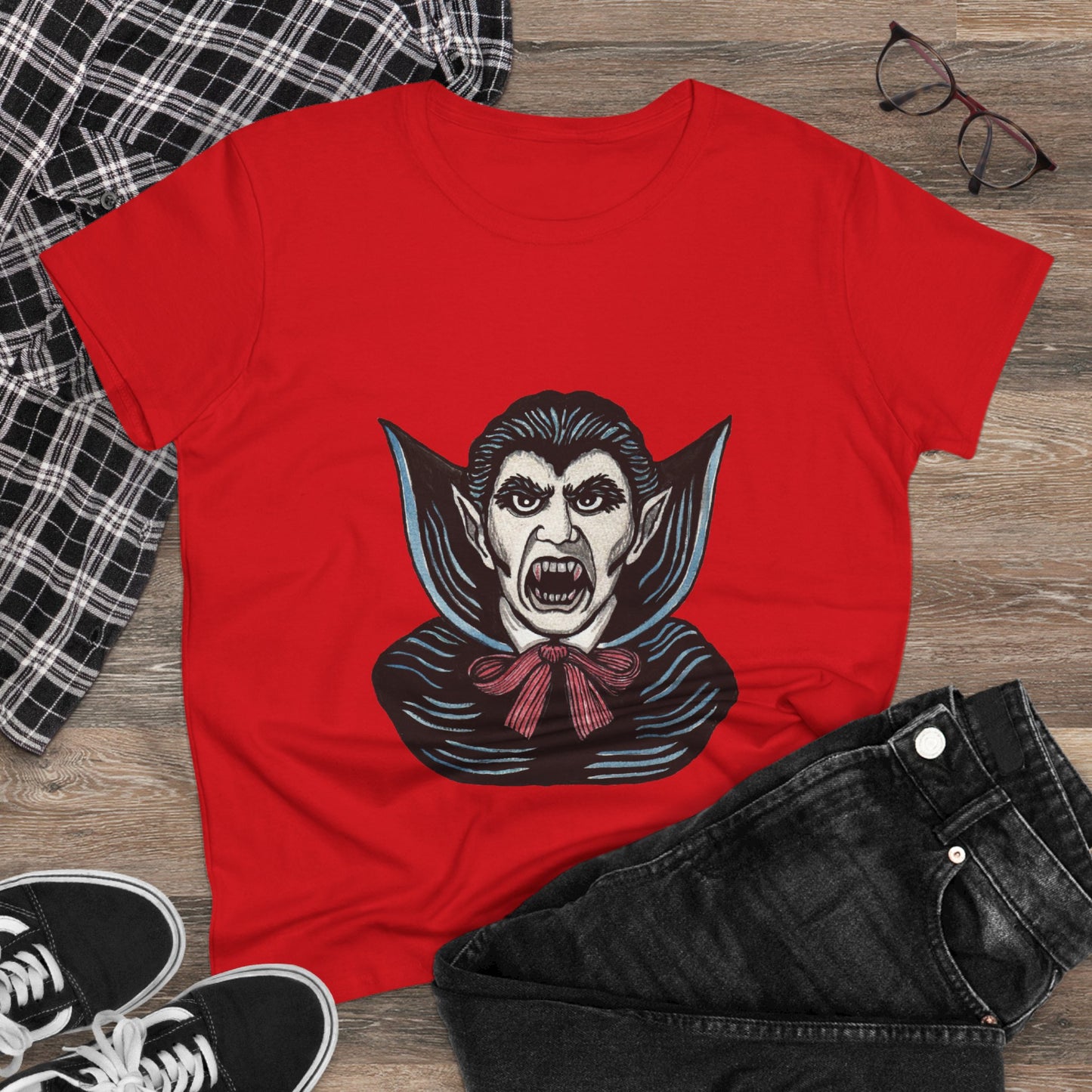 Dracula Women's Midweight Cotton Tee