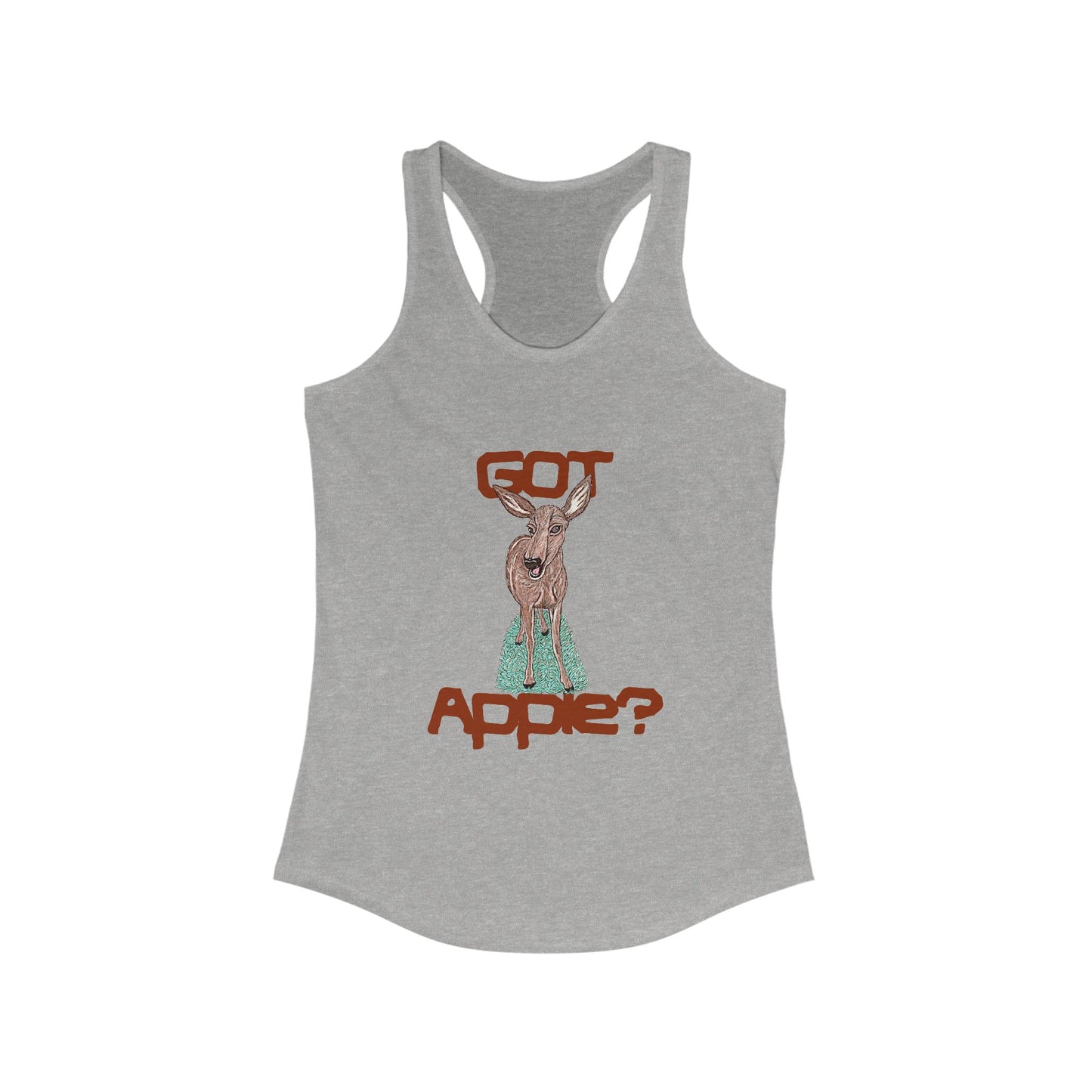 Got Apple? Women's Ideal Racerback Tank