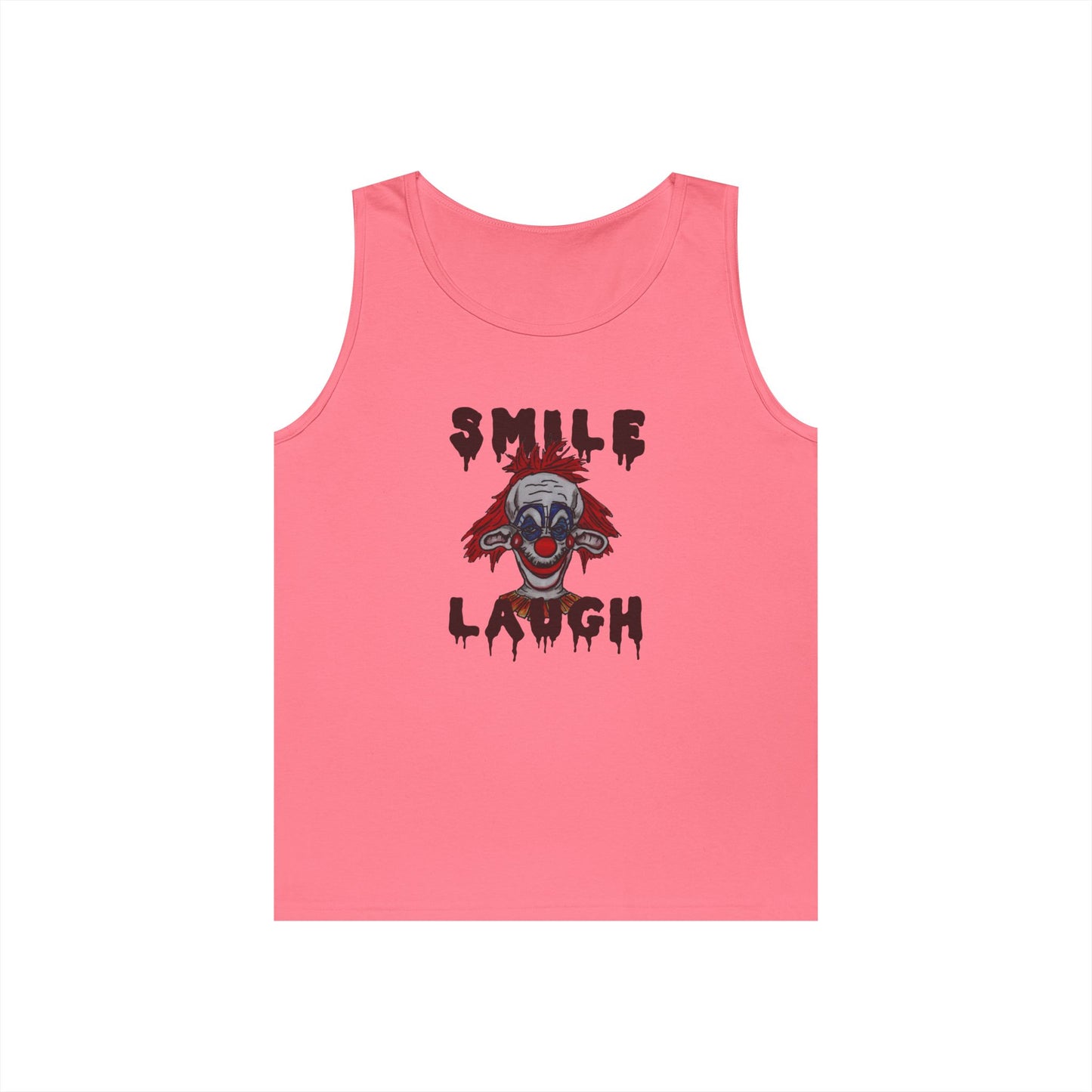 Smile, Laugh Unisex Heavy Cotton Tank Top