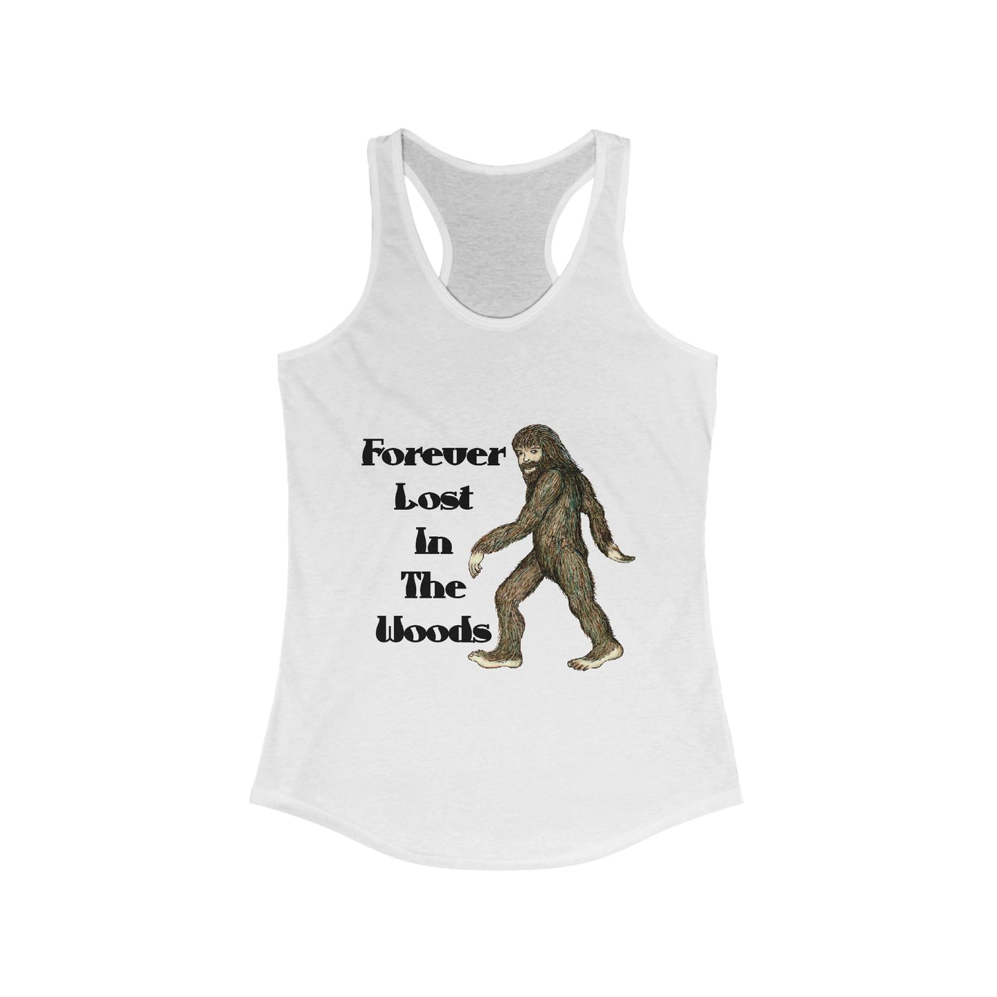 Lost in the Woods Women's Ideal Racerback Tank