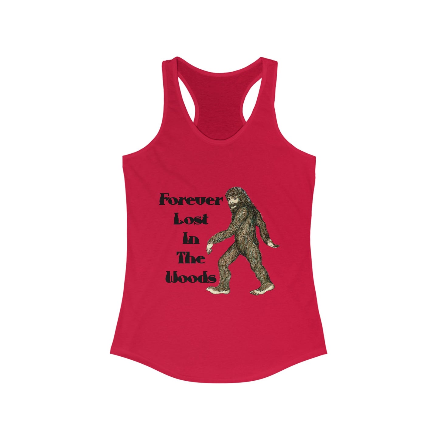 Lost in the Woods Women's Ideal Racerback Tank