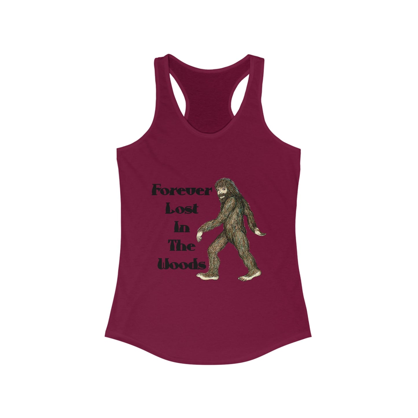 Lost in the Woods Women's Ideal Racerback Tank