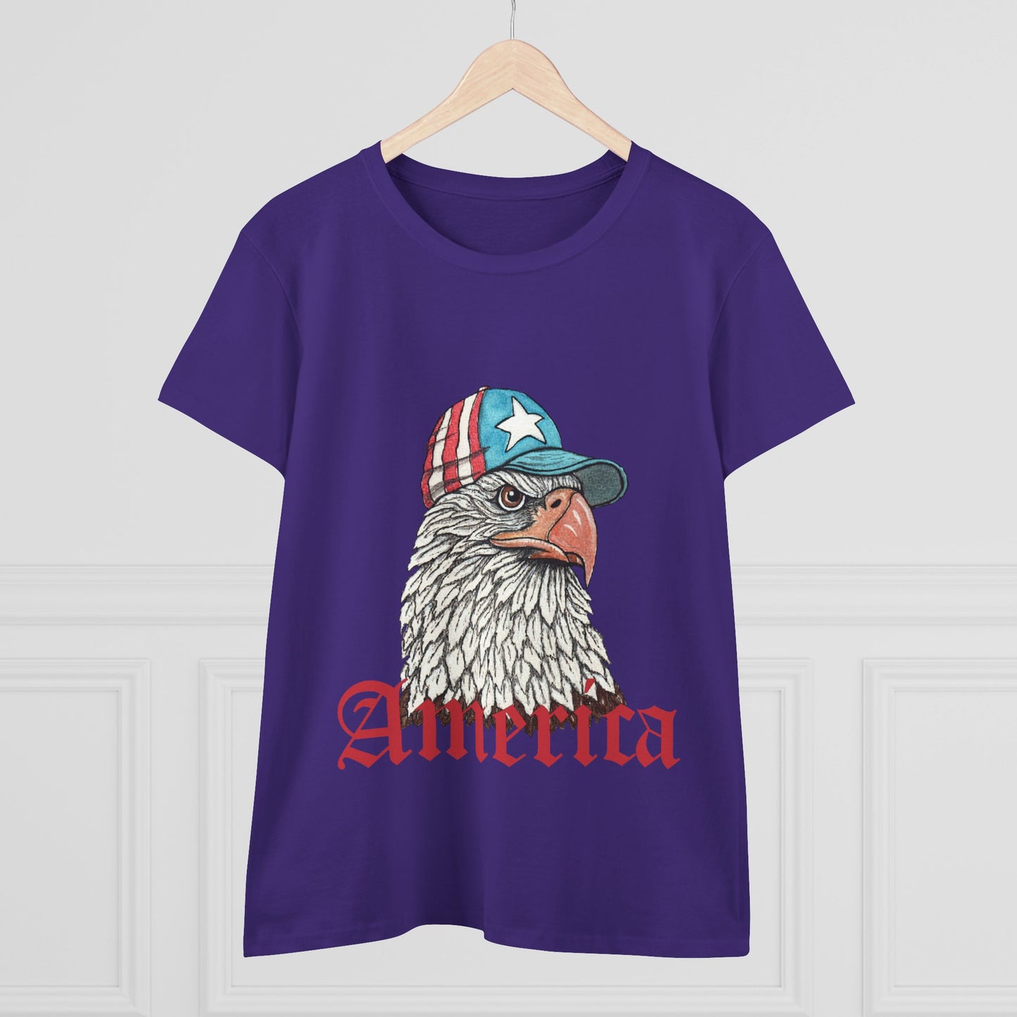 Eagle America Women's Midweight Cotton Tee