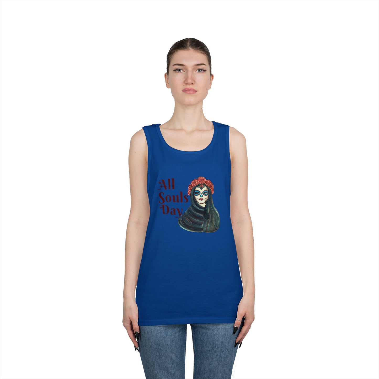 All Souls Day Unisex Heavy Cotton Tank Top
