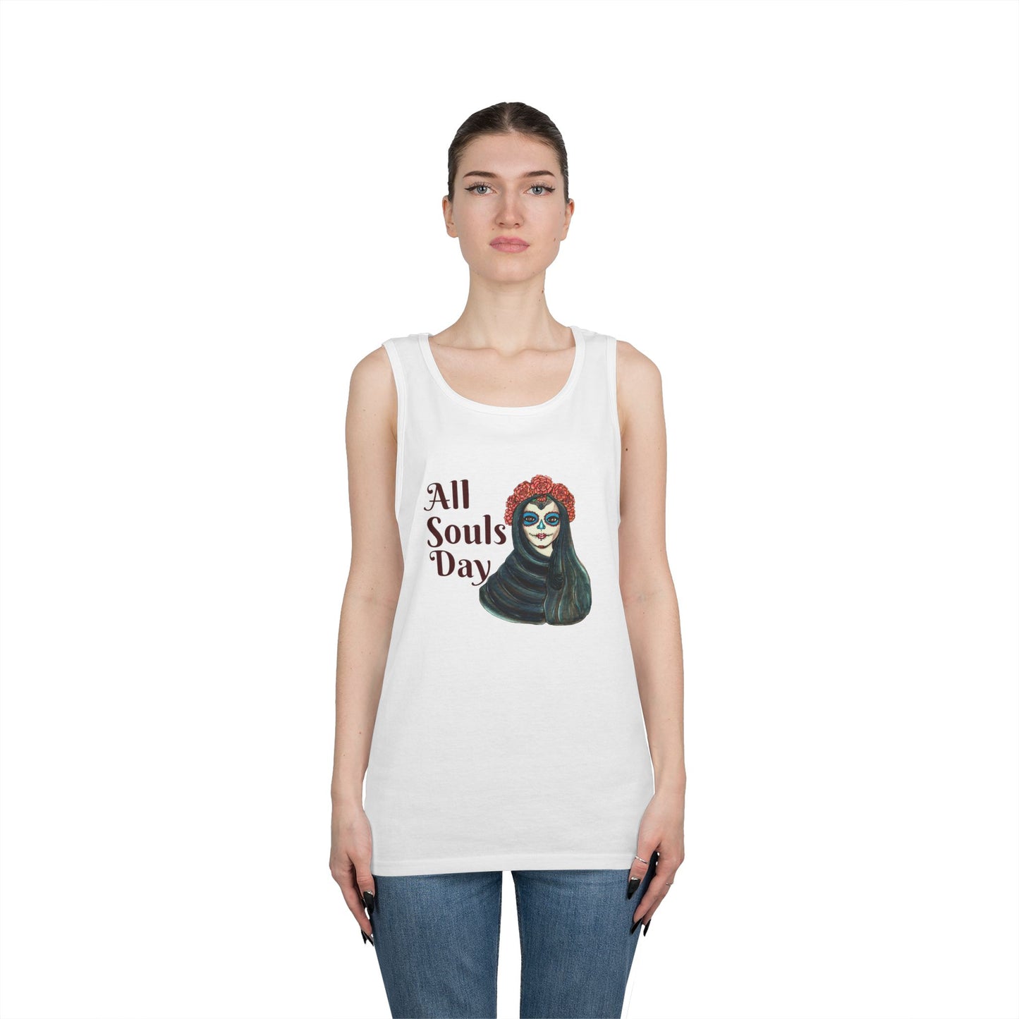 All Souls Day Unisex Heavy Cotton Tank Top
