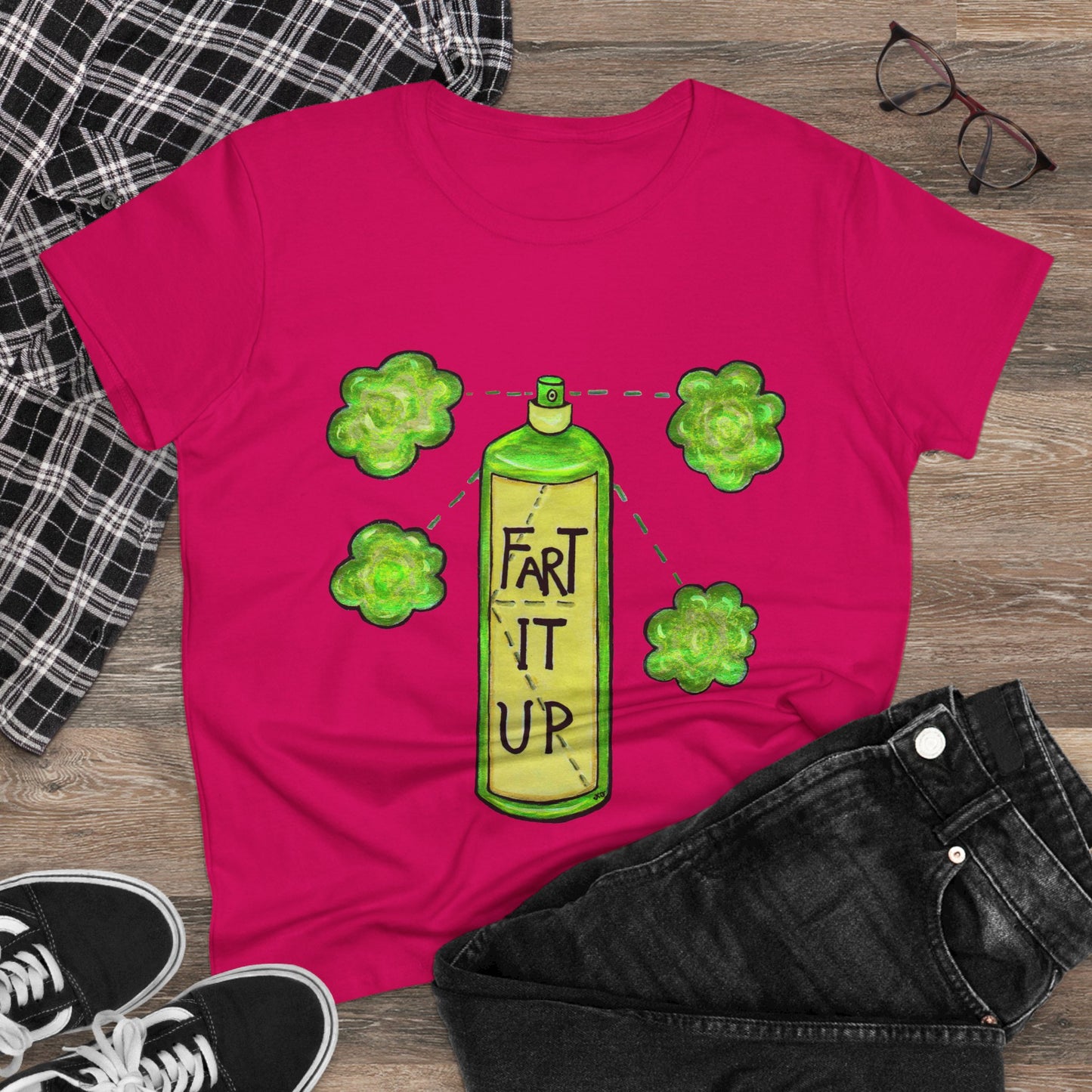 Fart it Up Women's Midweight Cotton Tee