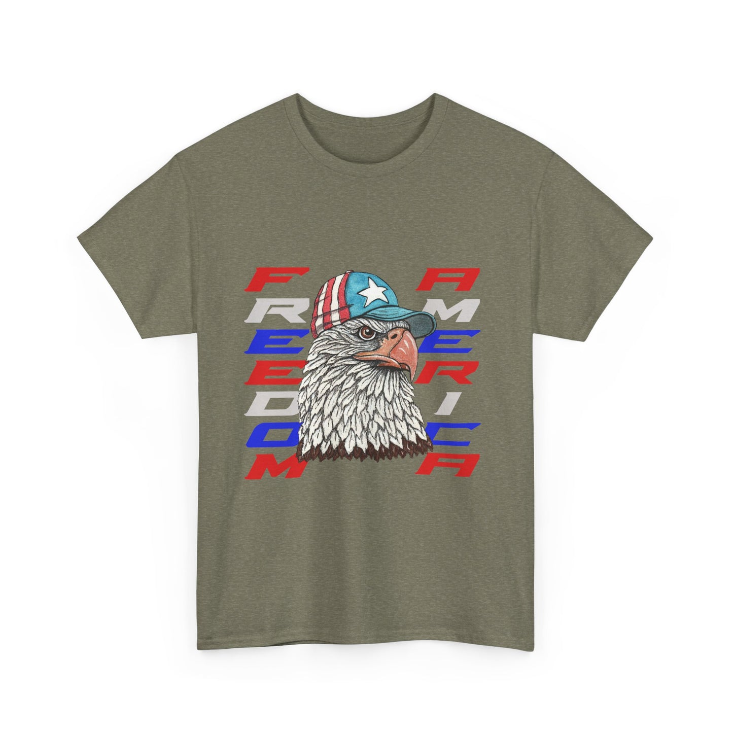 Freedom America Unisex Heavy Cotton Tee