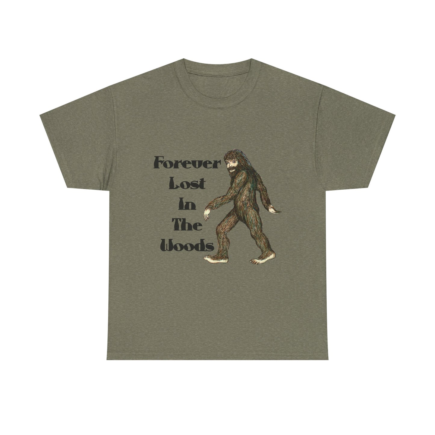 Lost in the Woods Unisex Heavy Cotton Tee