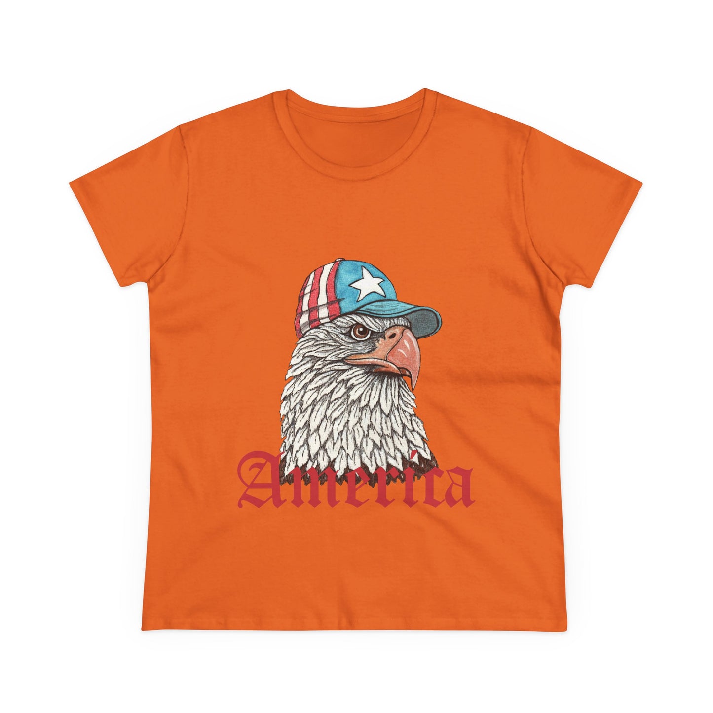 Eagle America Women's Midweight Cotton Tee