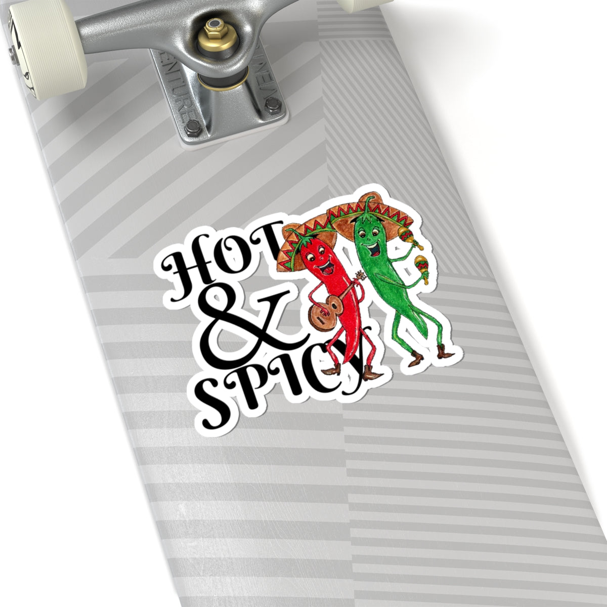 Hot and Spicy Kiss-Cut Stickers
