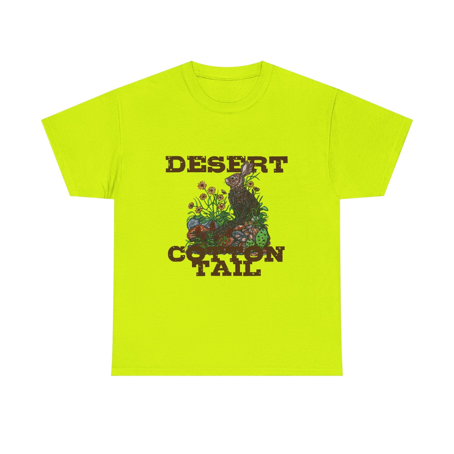 Desert Cottontail Unisex Heavy Cotton Tee