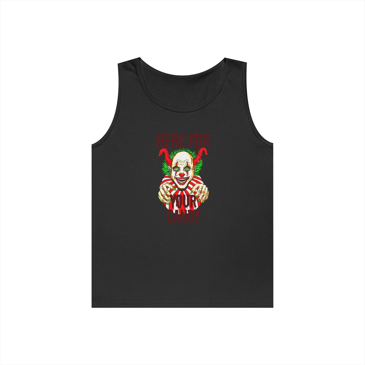 Here for Your Candy Unisex Heavy Cotton Tank Top