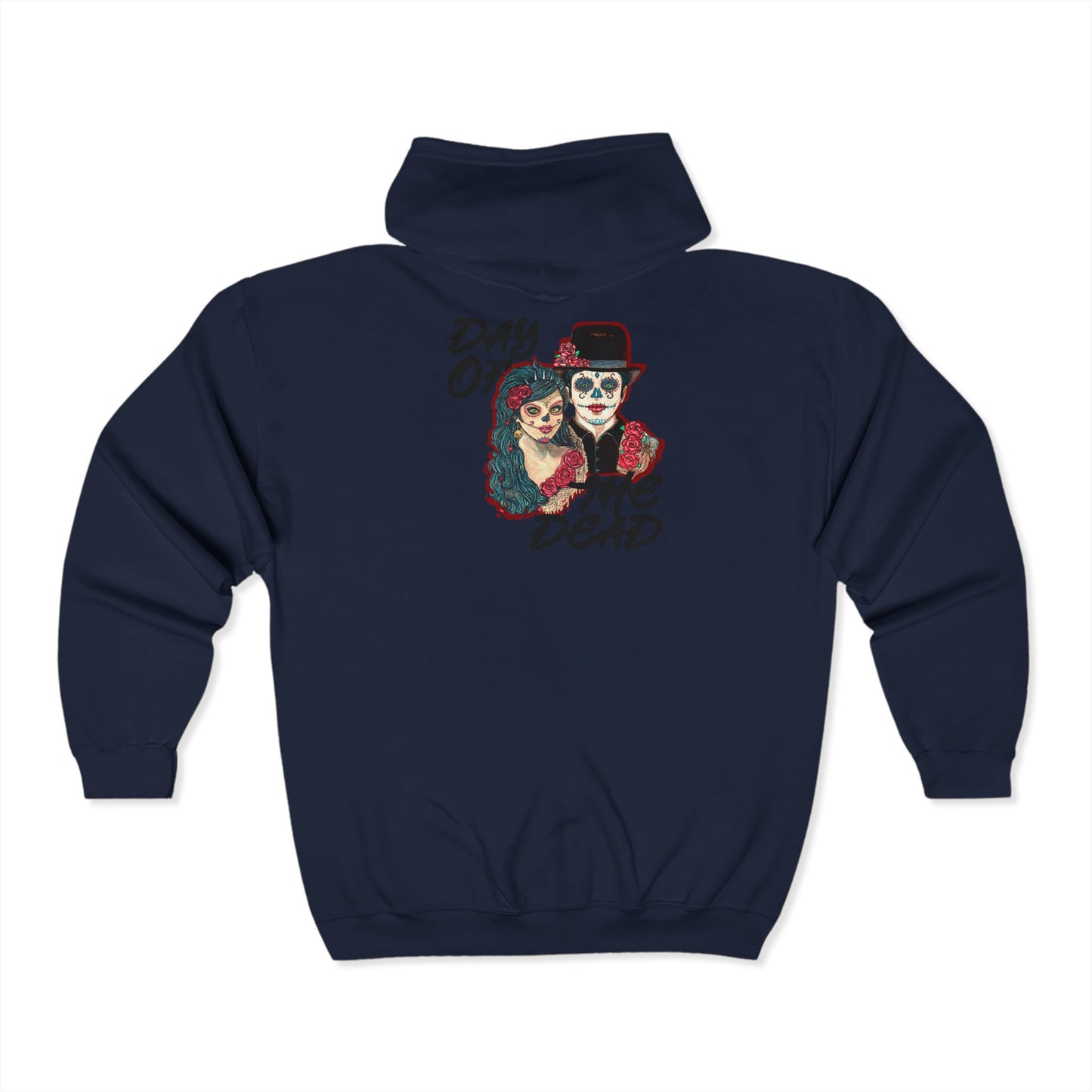Day of the Dead Unisex Heavy Blend™ Full Zip Hooded Sweatshirt