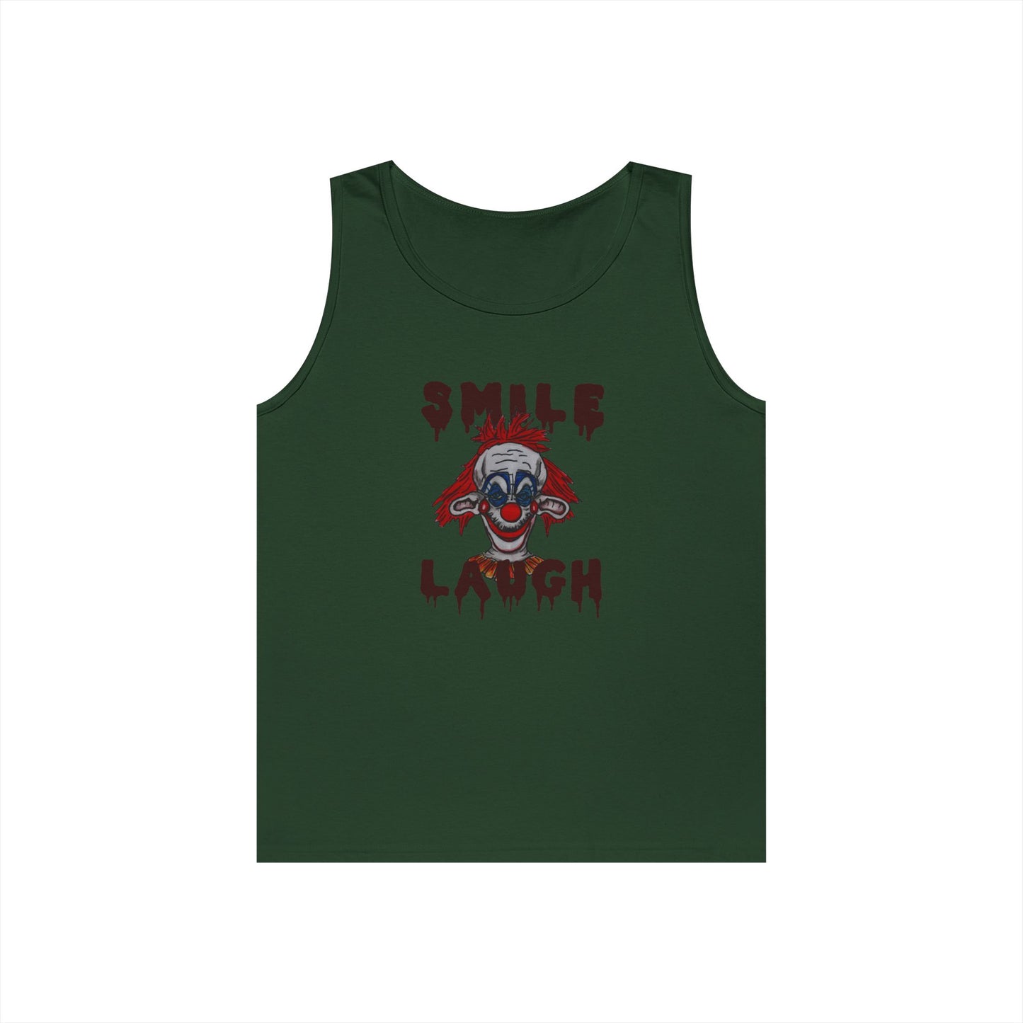 Smile, Laugh Unisex Heavy Cotton Tank Top