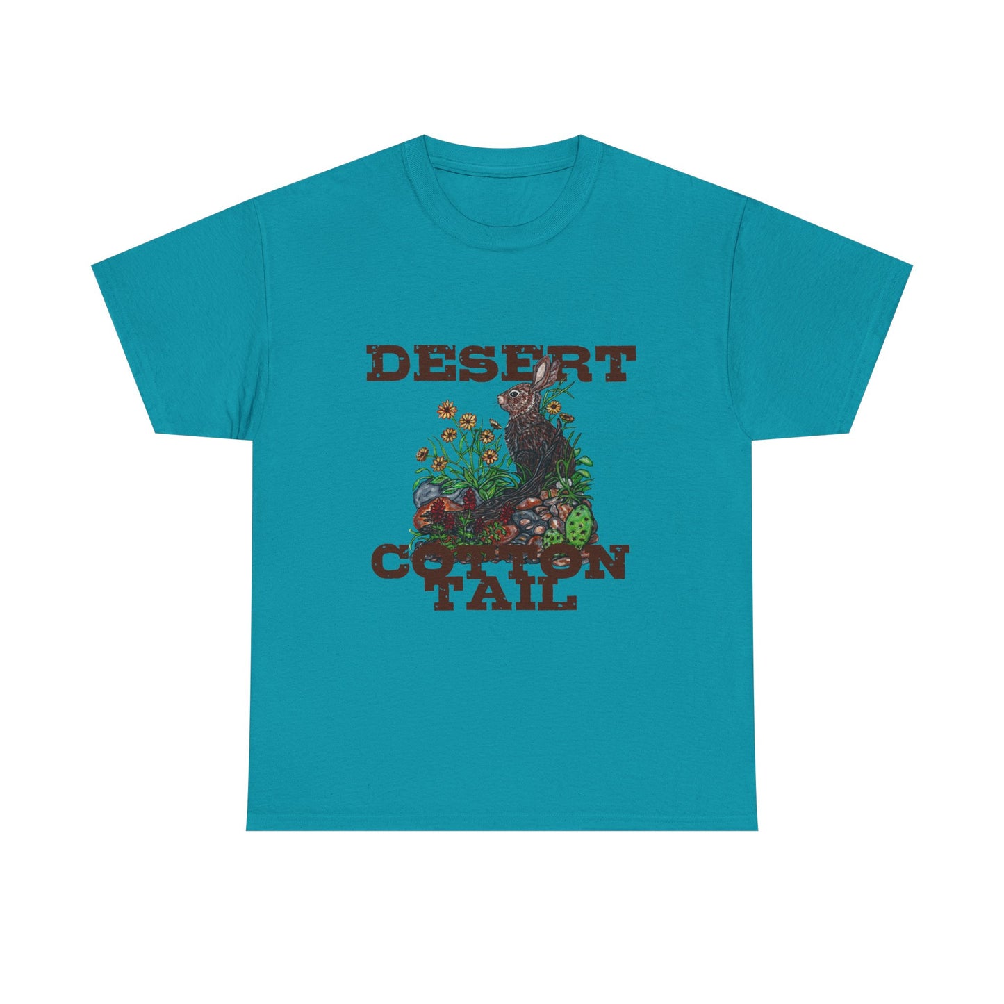 Desert Cottontail Unisex Heavy Cotton Tee