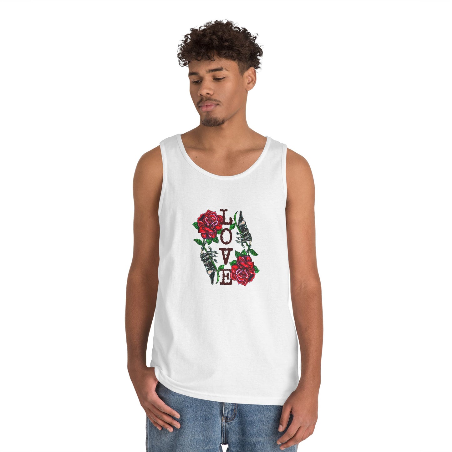 Love Unisex Heavy Cotton Tank Top