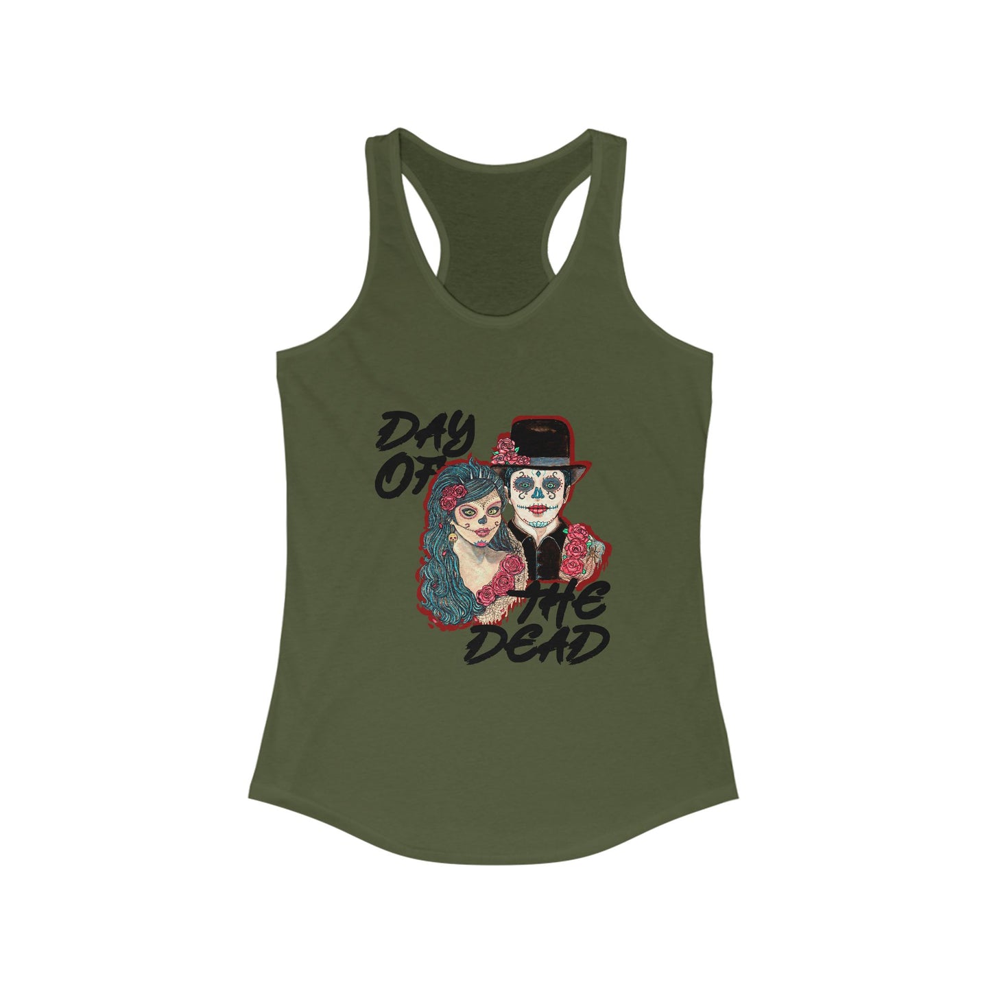 Day of the Dead Women's Ideal Racerback Tank