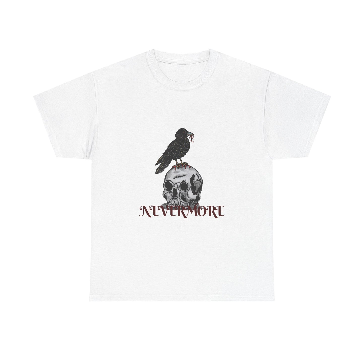 Nevermore Unisex Heavy Cotton Tee