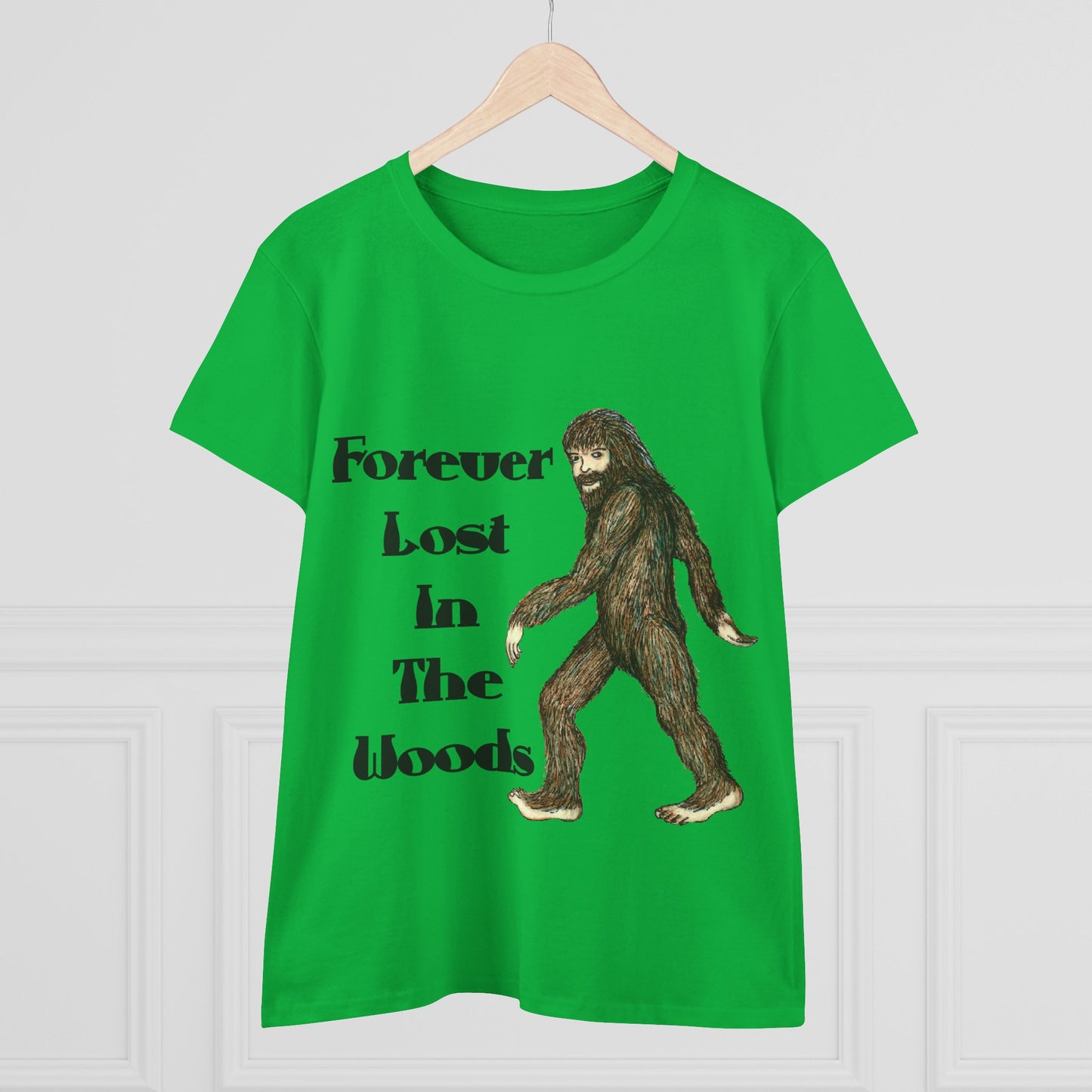 Lost in the Woods Women's Midweight Cotton Tee