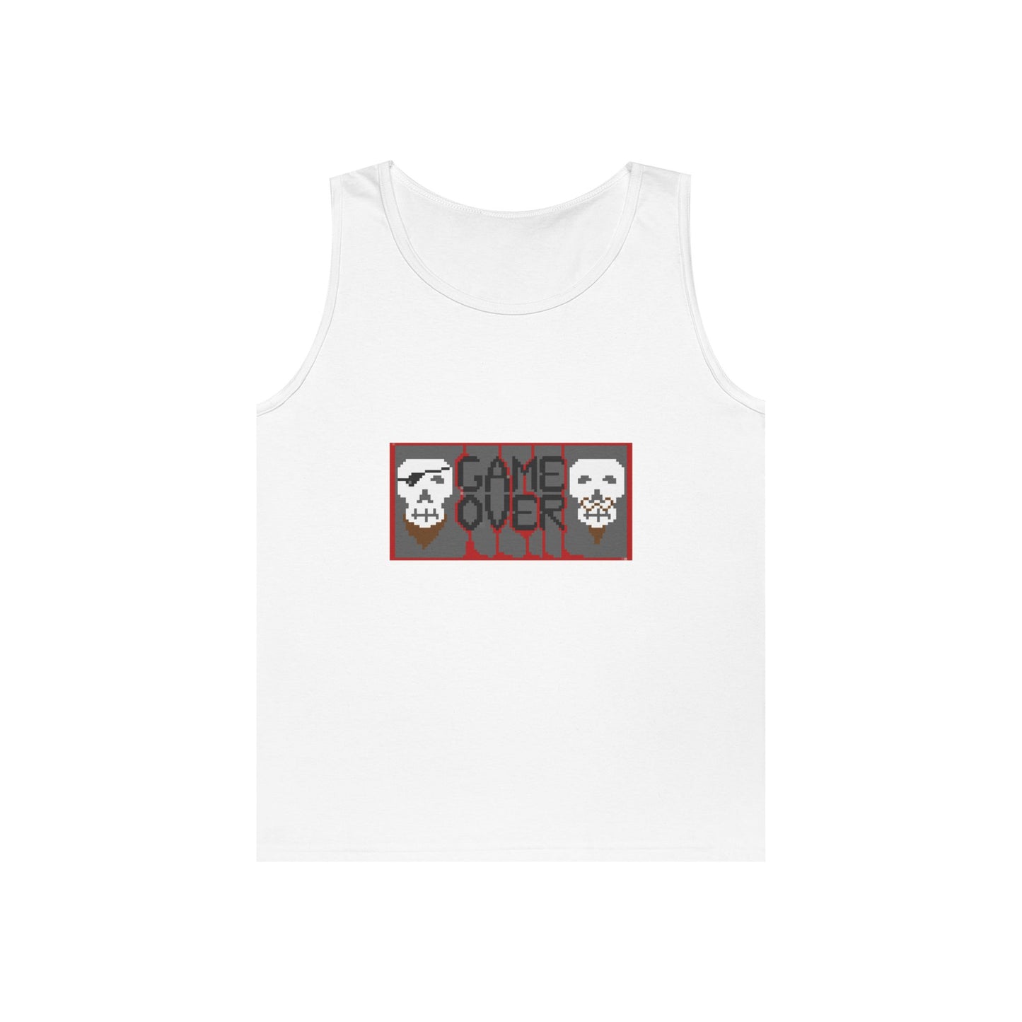 Game Over Unisex Heavy Cotton Tank Top