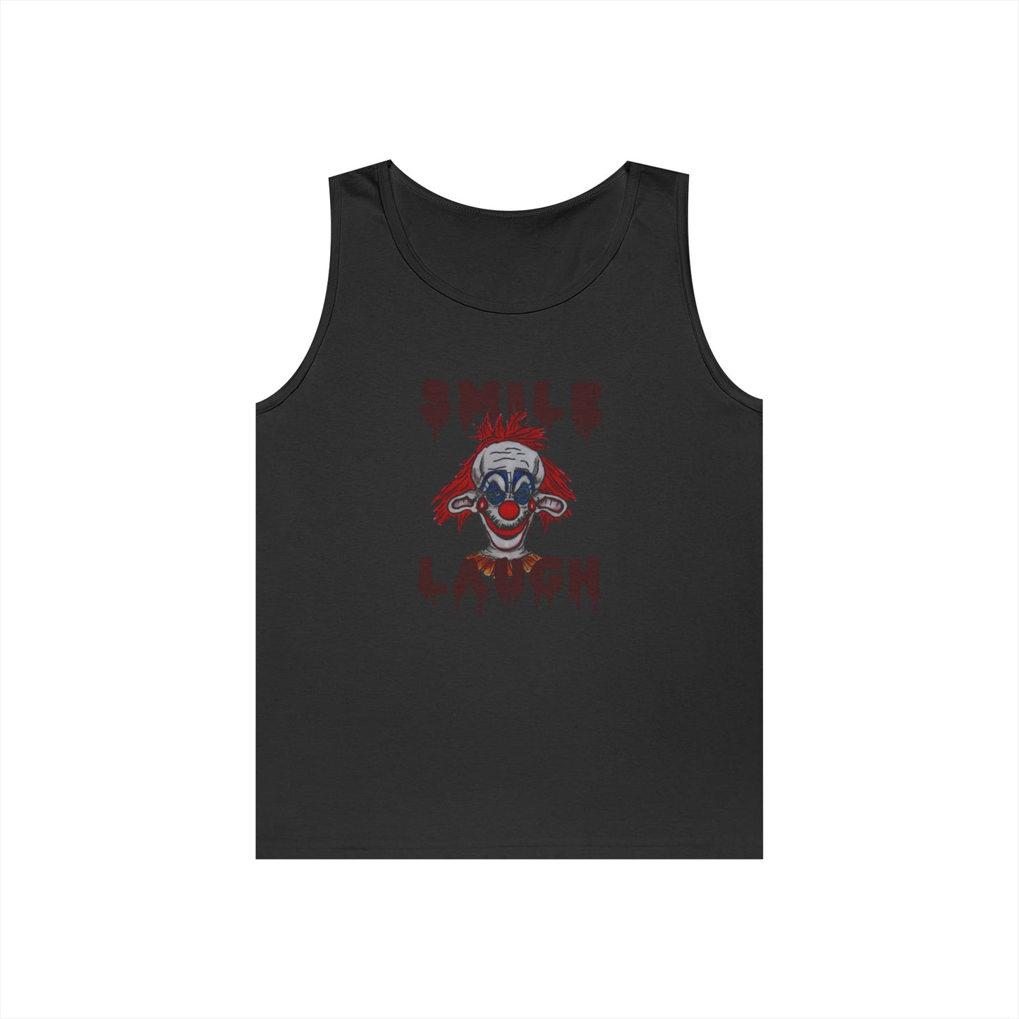 Smile, Laugh Unisex Heavy Cotton Tank Top