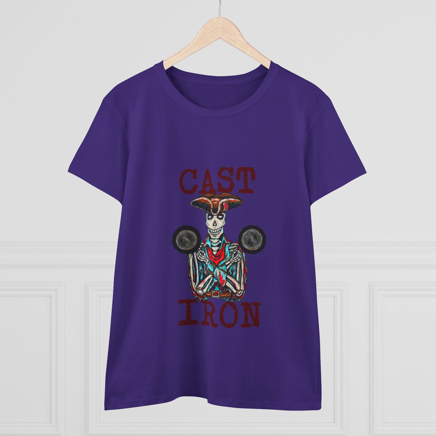 Cast Iron Women's Midweight Cotton Tee