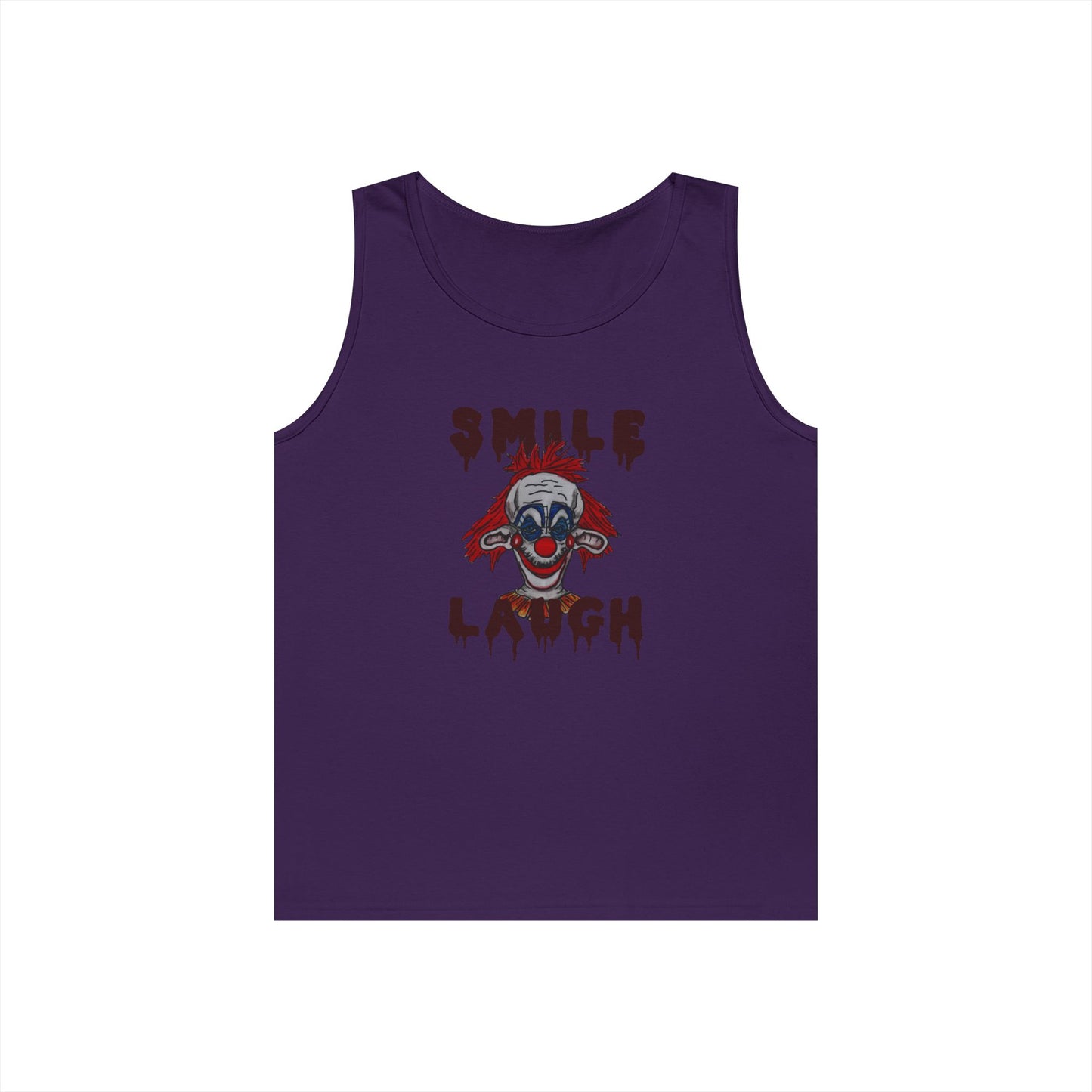 Smile, Laugh Unisex Heavy Cotton Tank Top