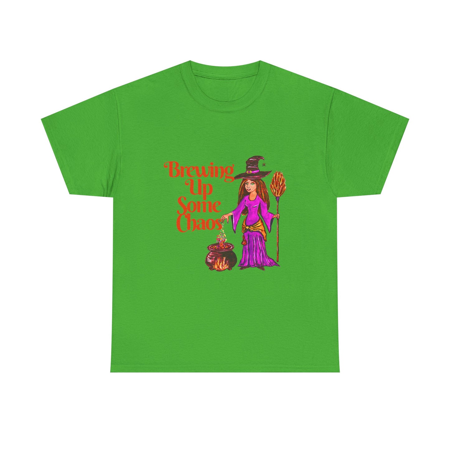 Brewing Up Some Chaos Unisex Heavy Cotton Tee