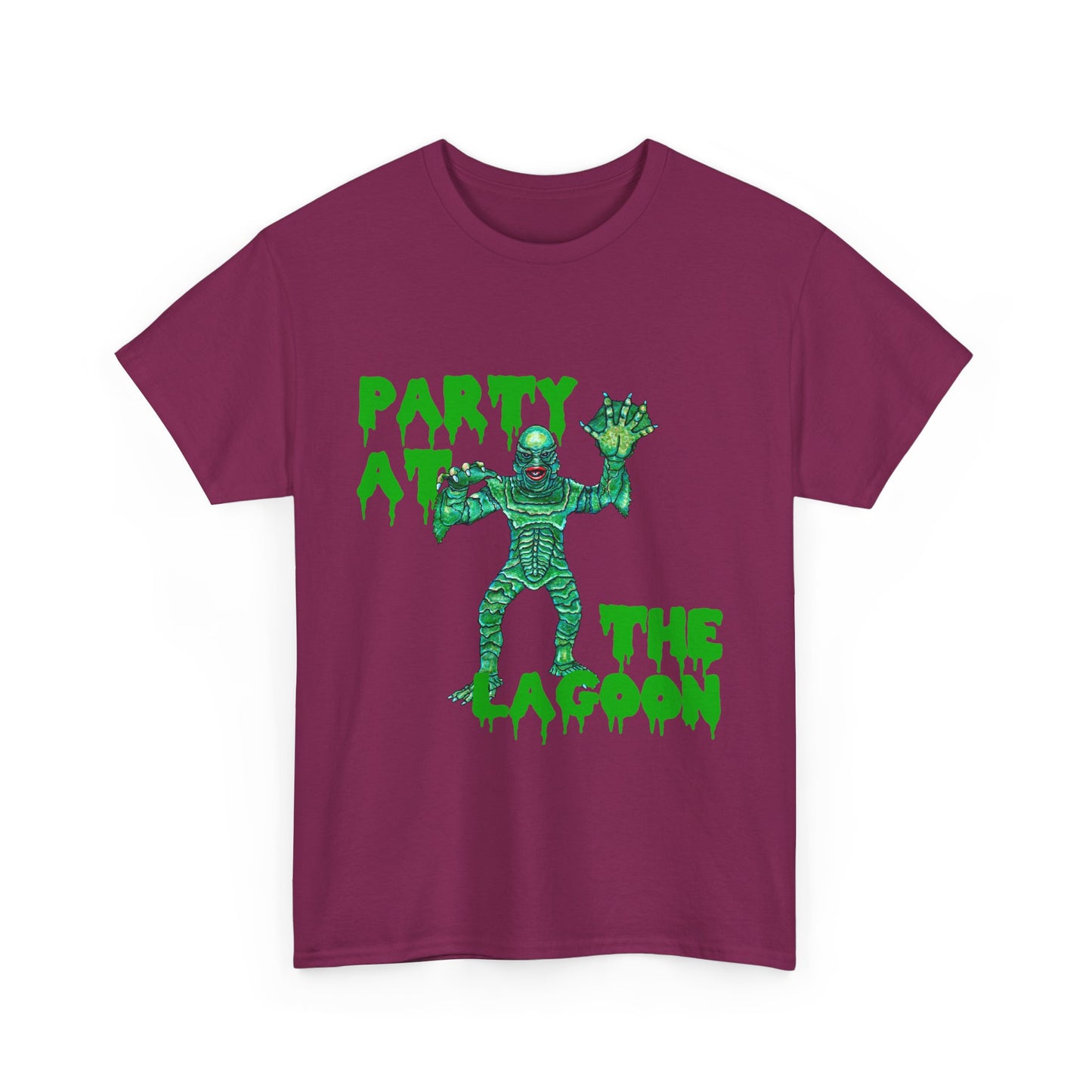 Party at the Lagoon Unisex Heavy Cotton Tee