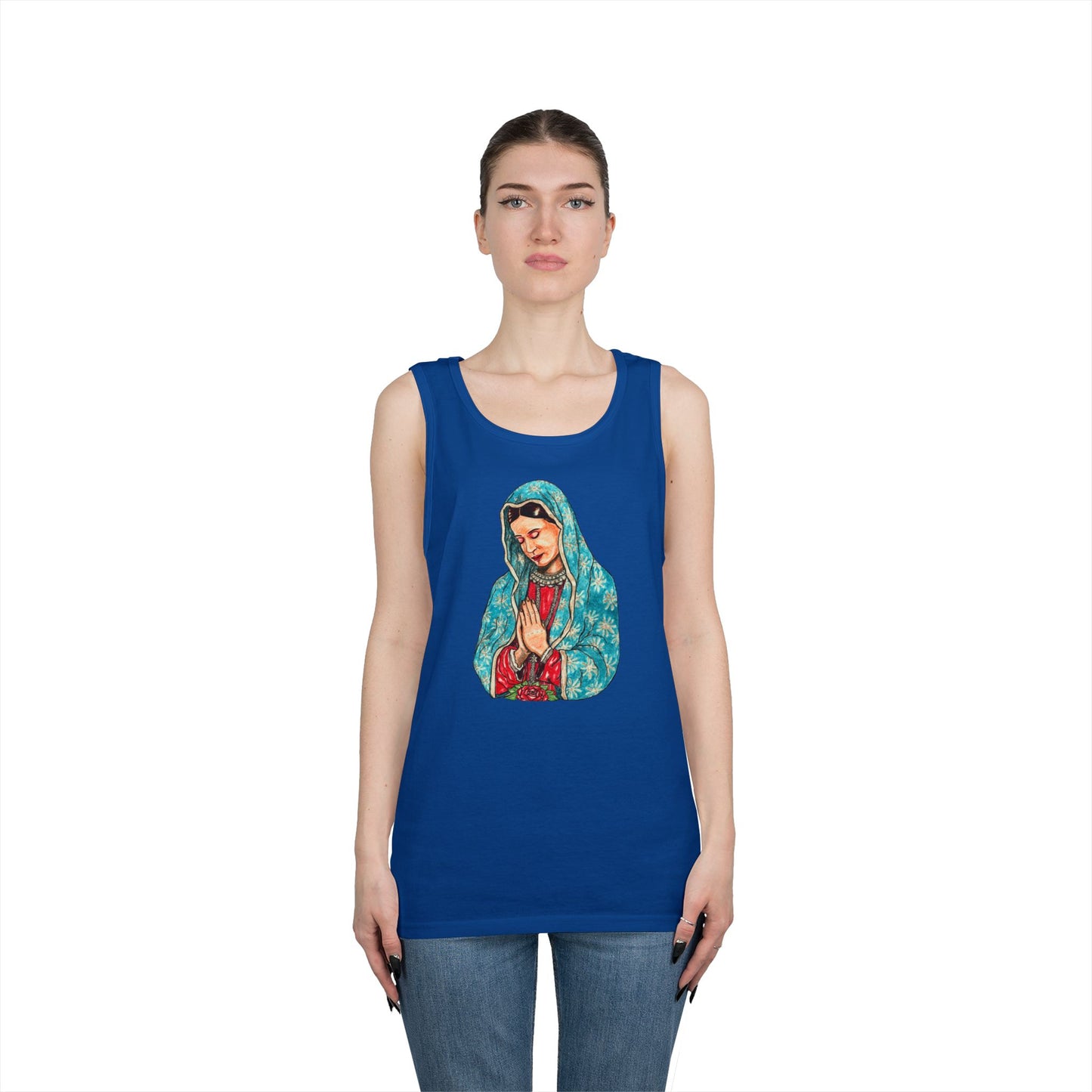 Mary Unisex Heavy Cotton Tank Top