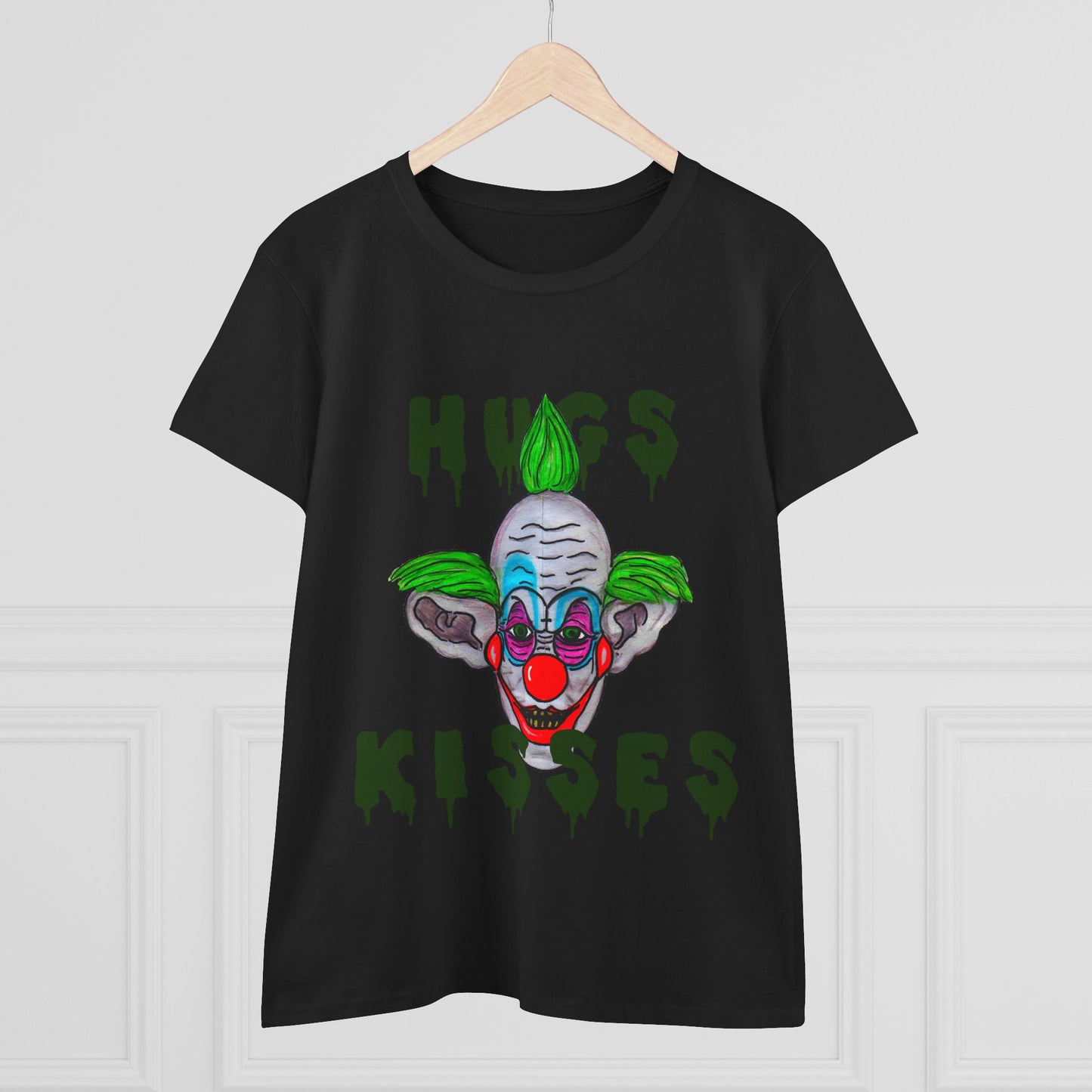 Hugs, Kisses Women's Midweight Cotton Tee