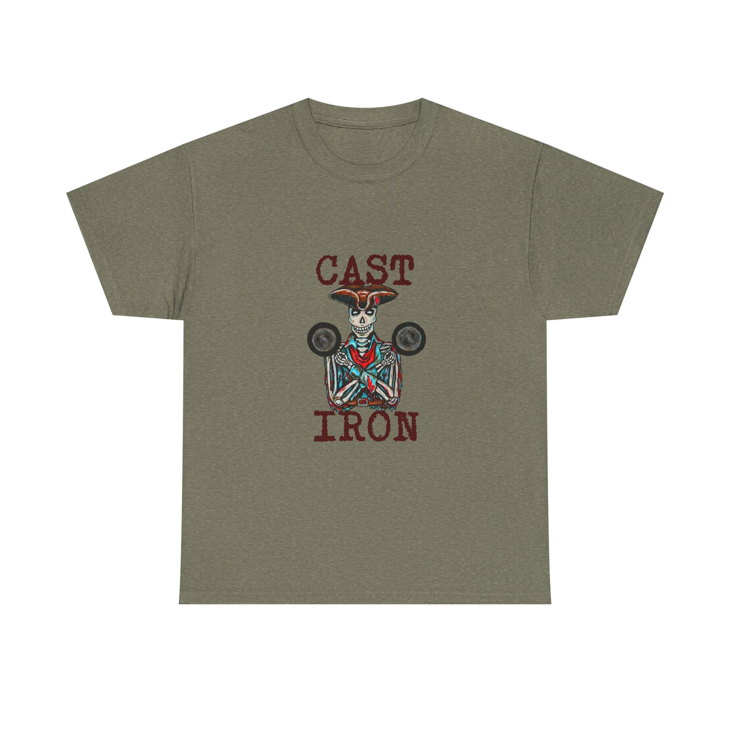 Cast Iron Unisex Heavy Cotton Tee