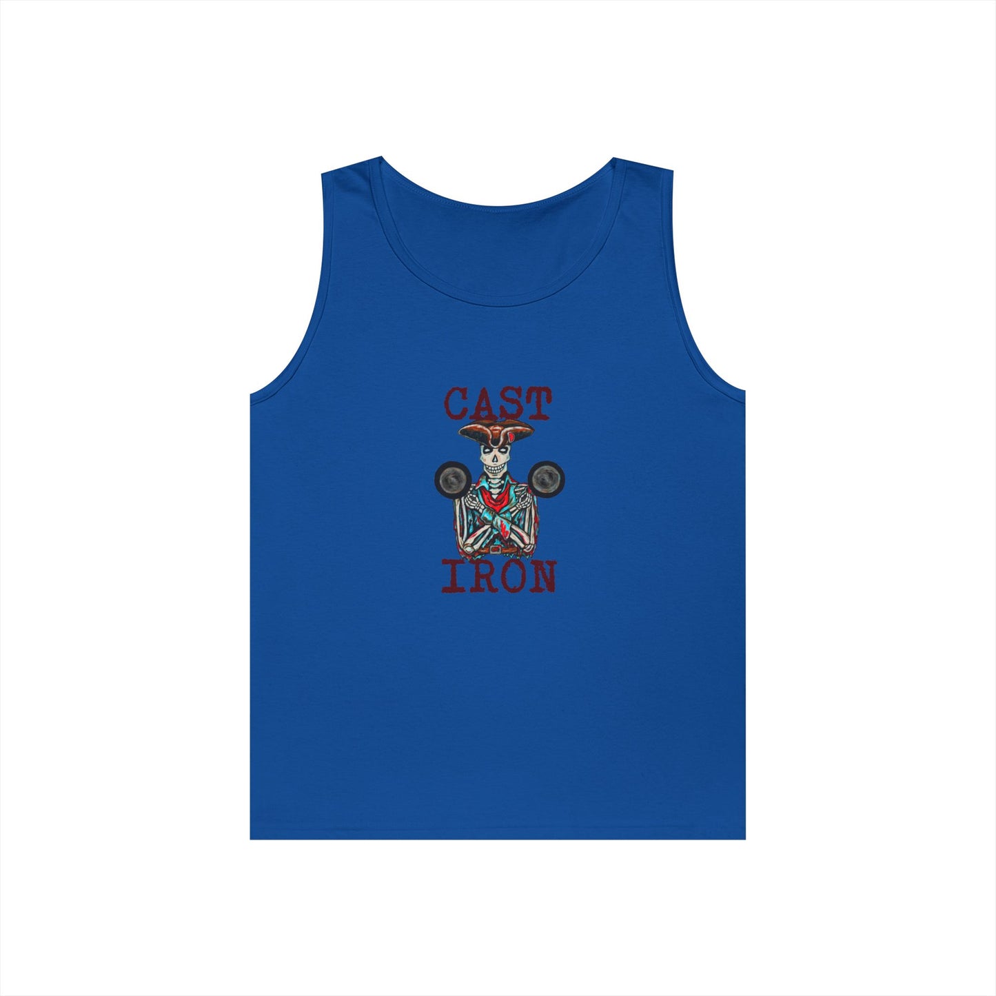 Cast Iron Unisex Heavy Cotton Tank Top