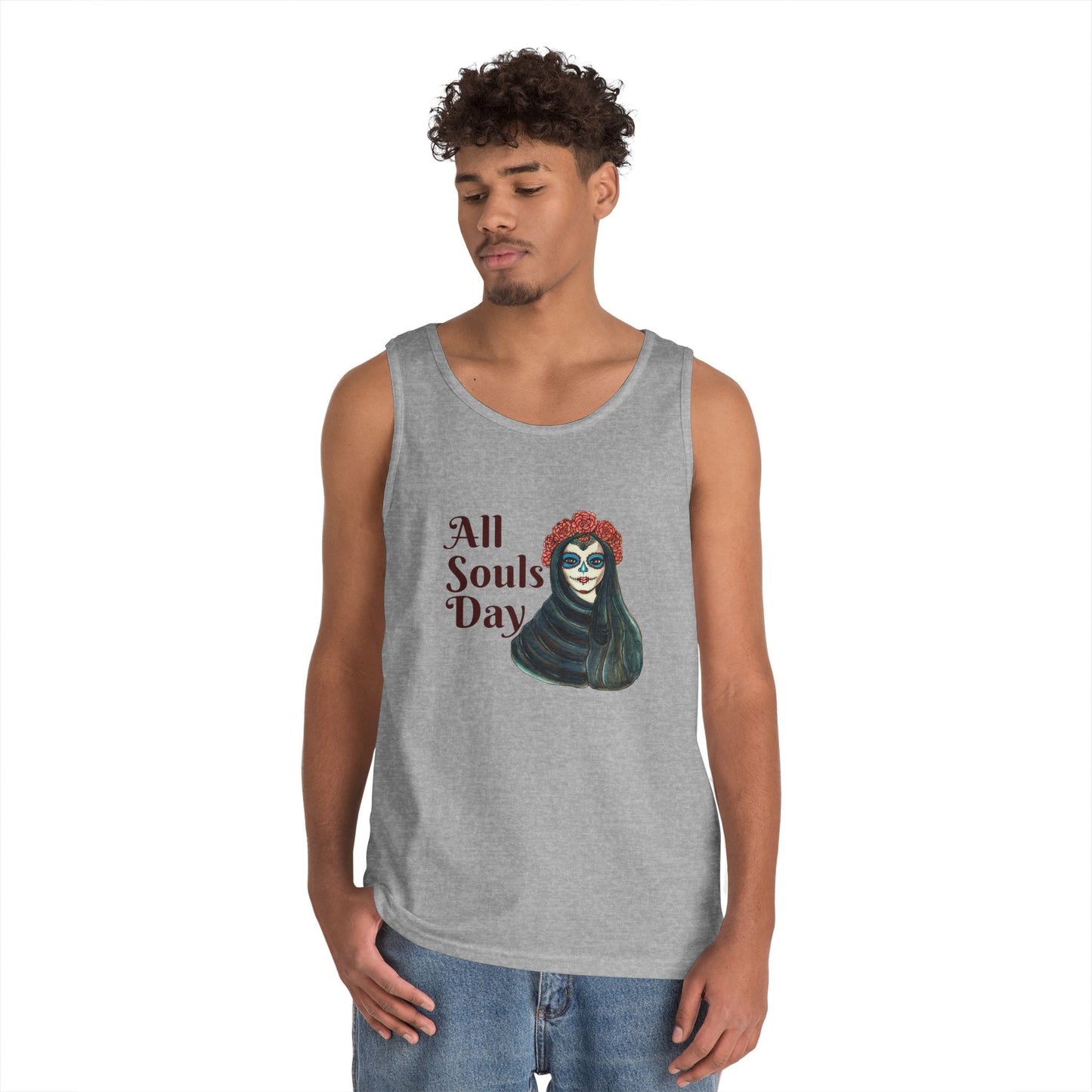 All Souls Day Unisex Heavy Cotton Tank Top