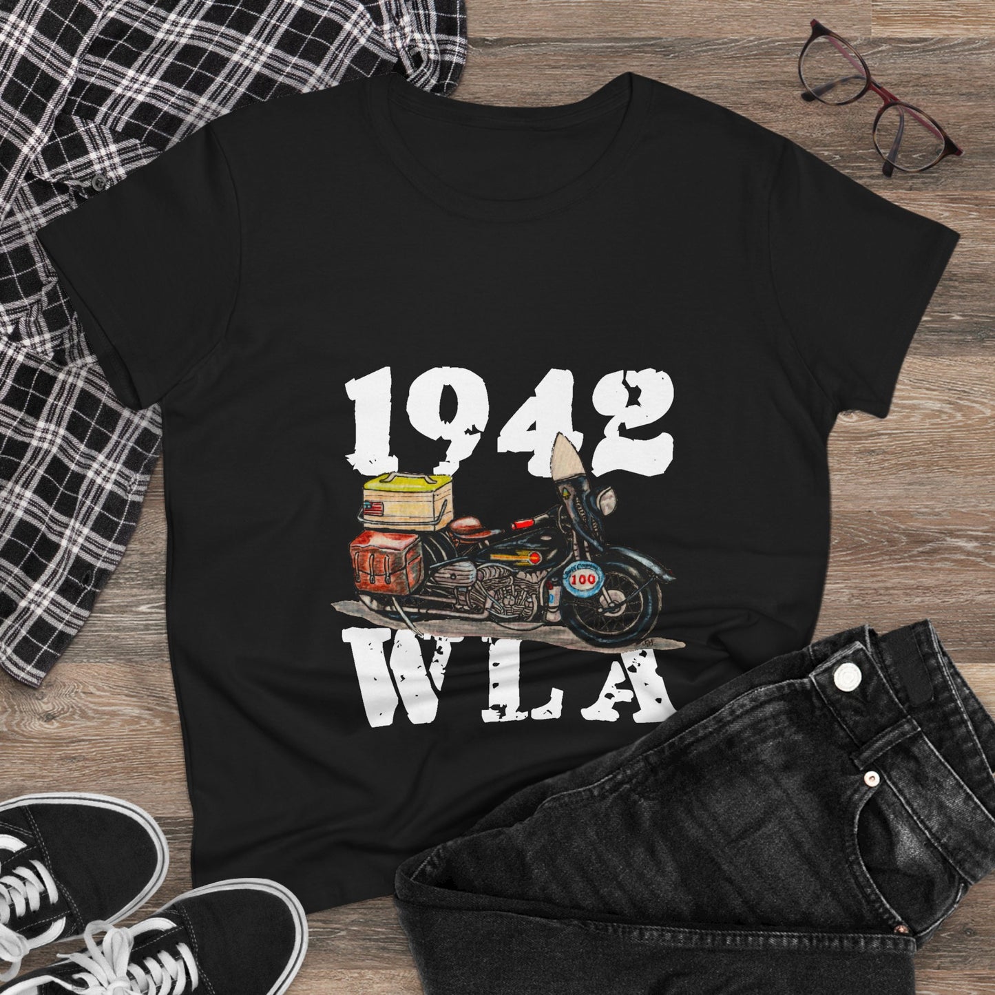 1942 WLA Women's Midweight Cotton Tee