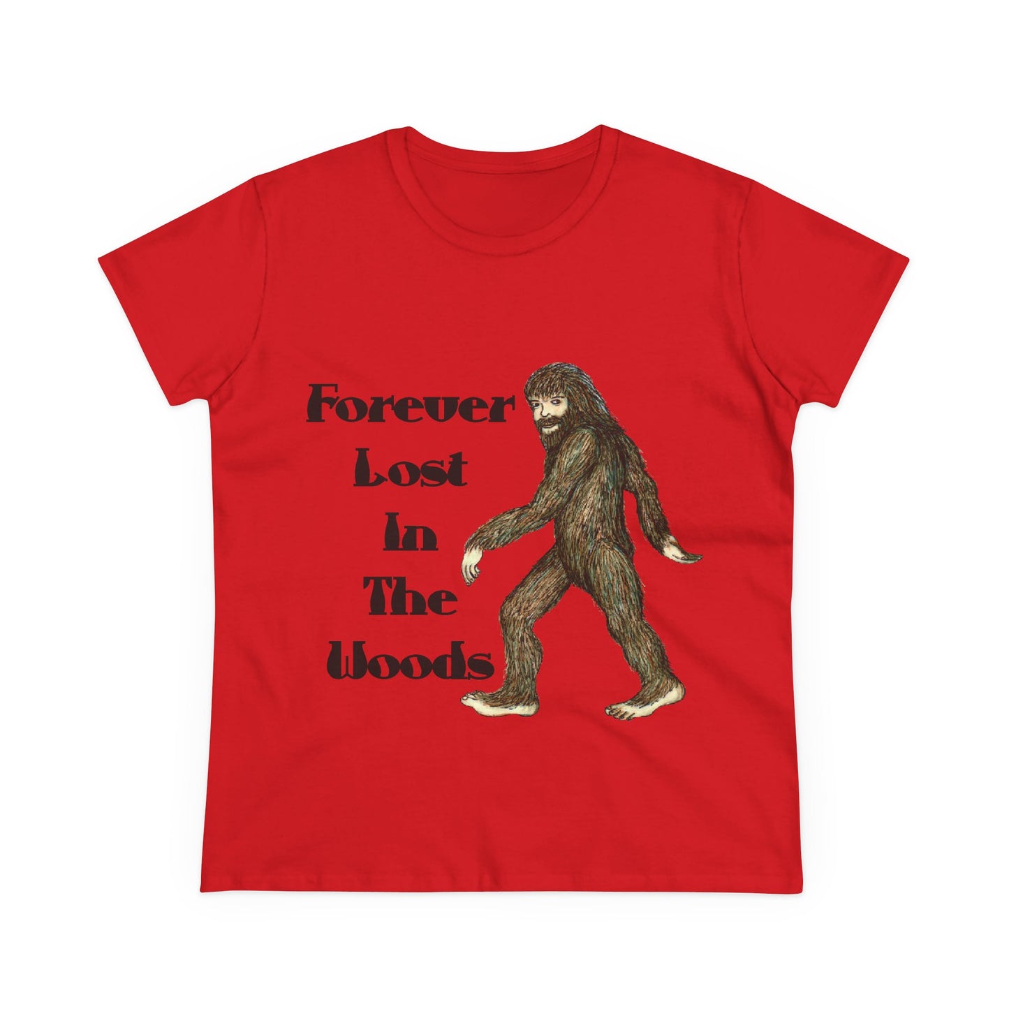 Lost in the Woods Women's Midweight Cotton Tee