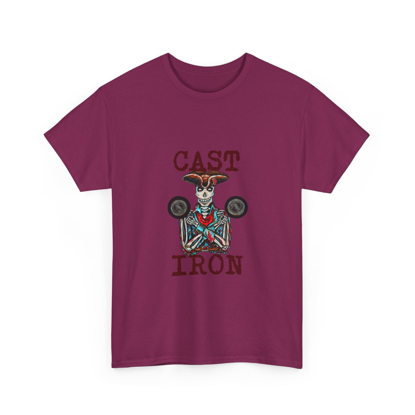 Cast Iron Unisex Heavy Cotton Tee