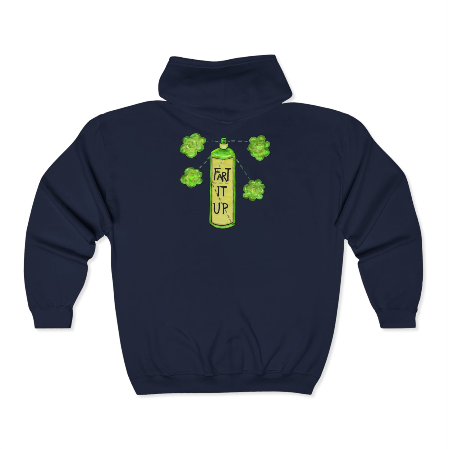 Fart it Up Unisex Heavy Blend™ Full Zip Hooded Sweatshirt