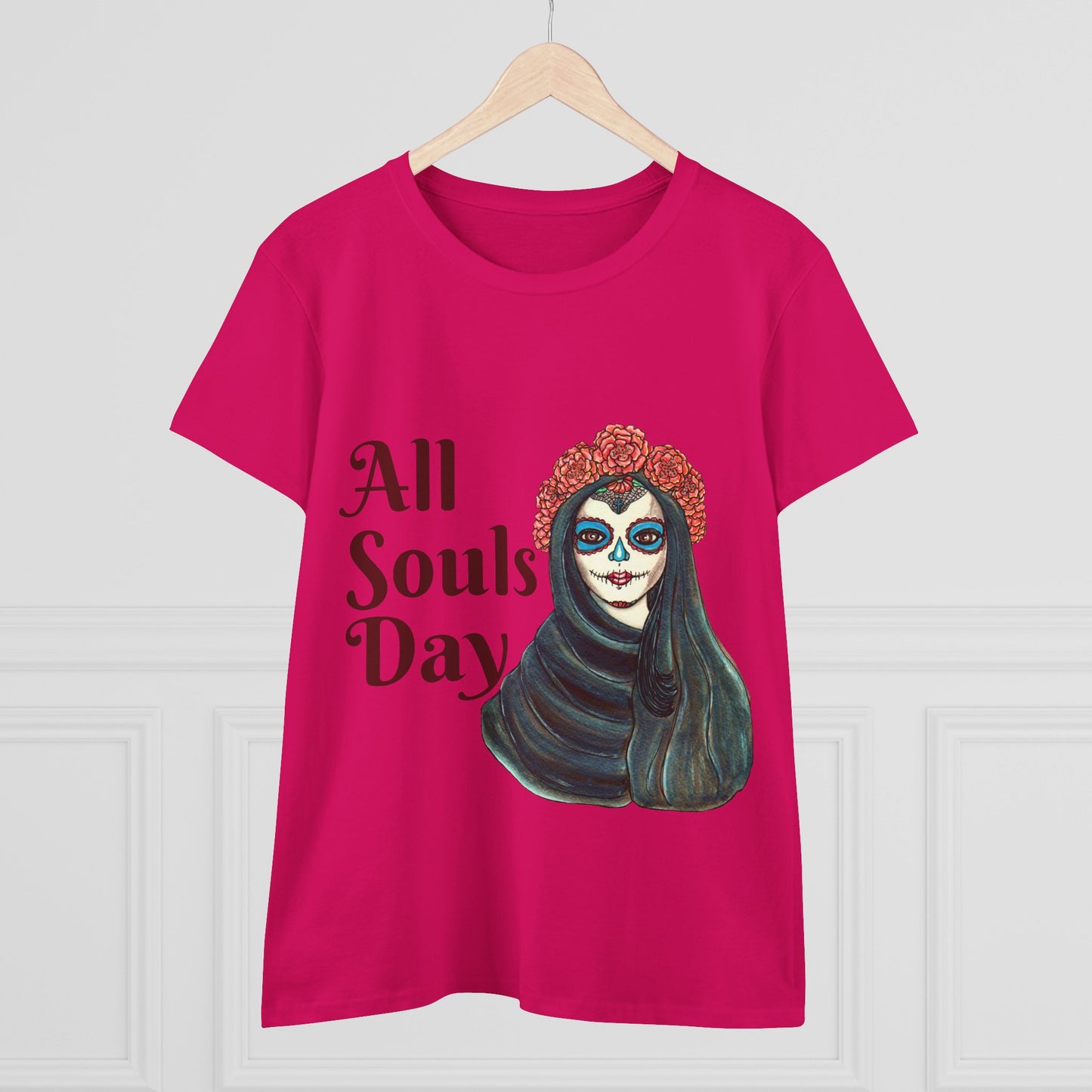 All Souls Day Women's Midweight Cotton Tee