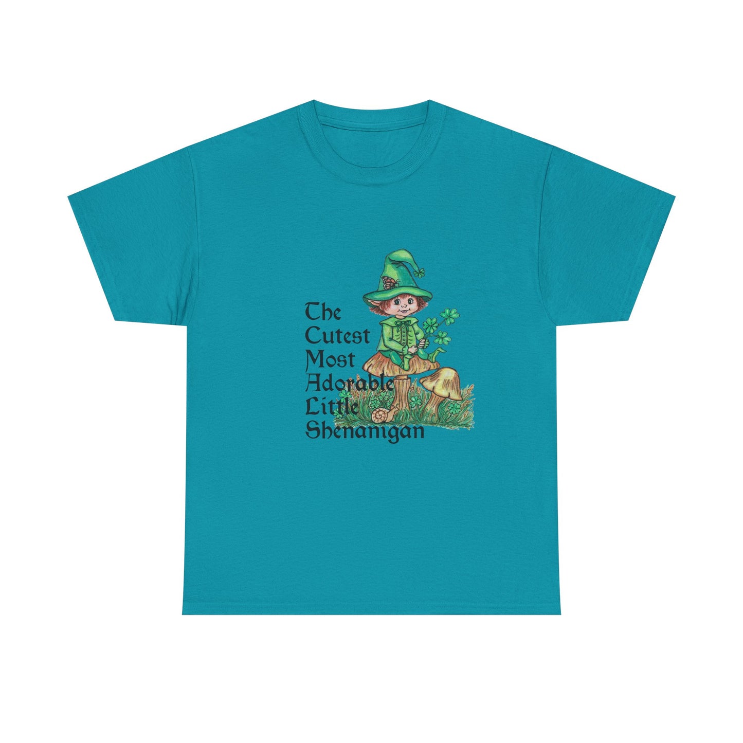 Cutest Leprechaun Unisex Heavy Cotton Tee