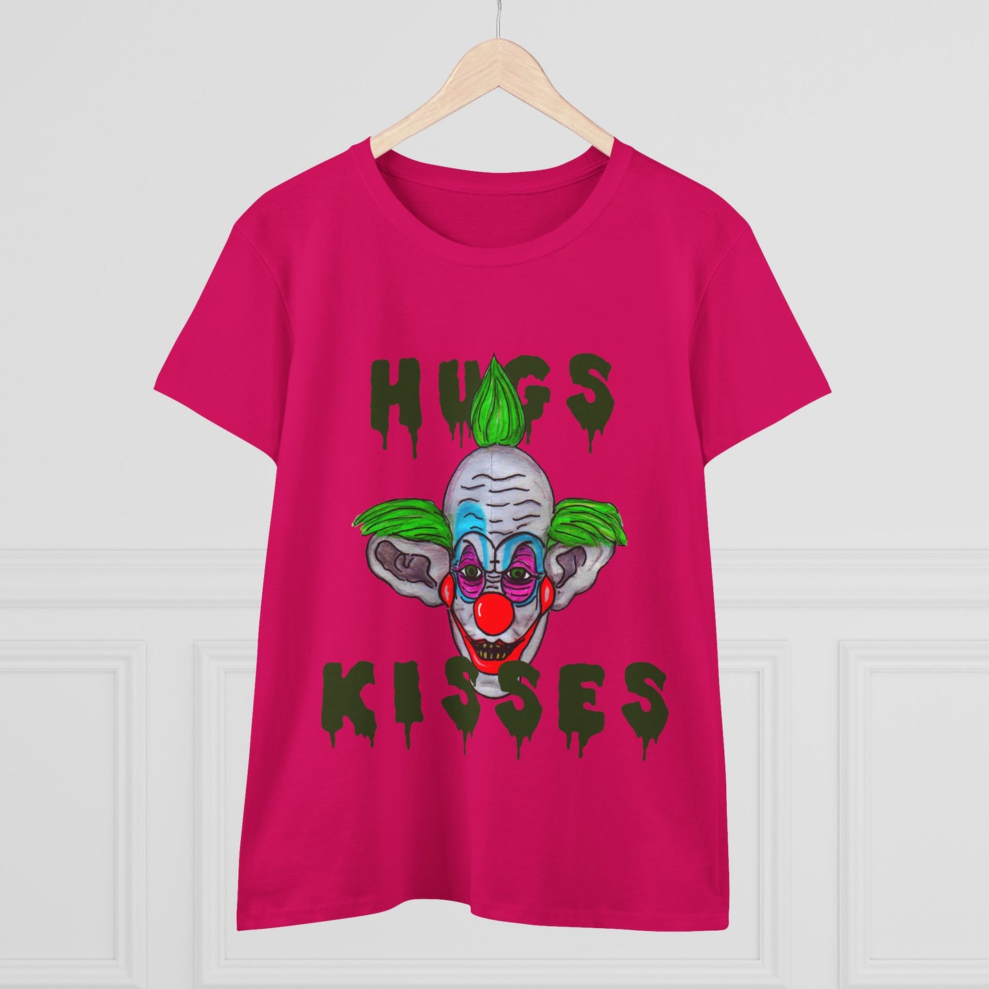 Hugs, Kisses Women's Midweight Cotton Tee