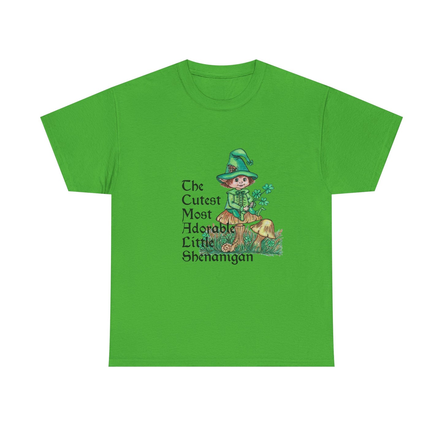Cutest Leprechaun Unisex Heavy Cotton Tee