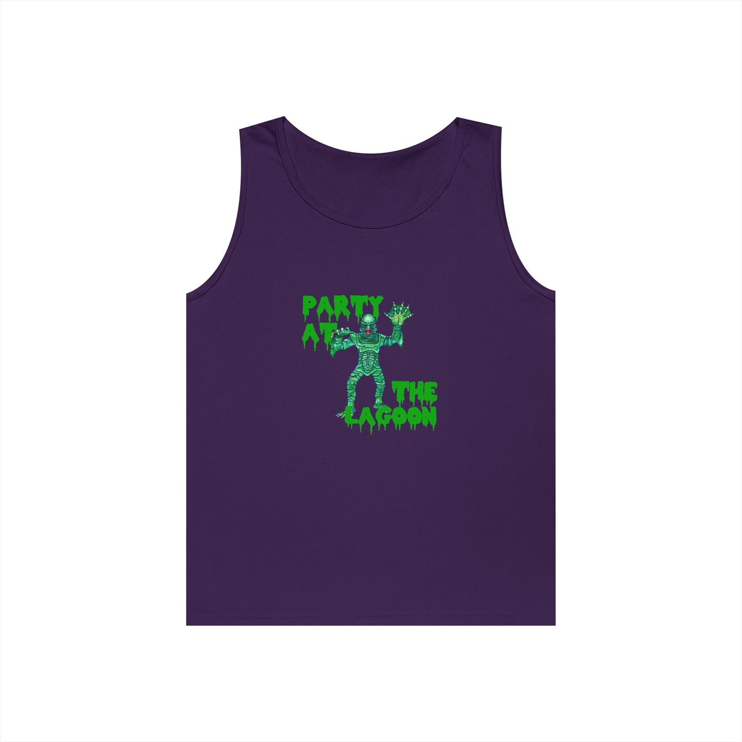 Party at the Lagoon Unisex Heavy Cotton Tank Top