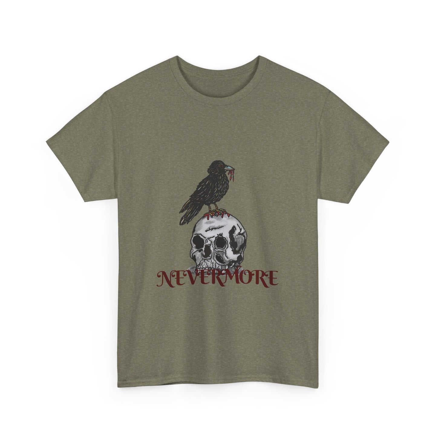 Nevermore Unisex Heavy Cotton Tee