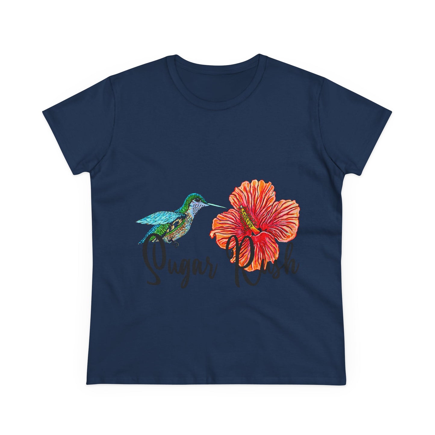 Sugar Rush Women's Midweight Cotton Tee